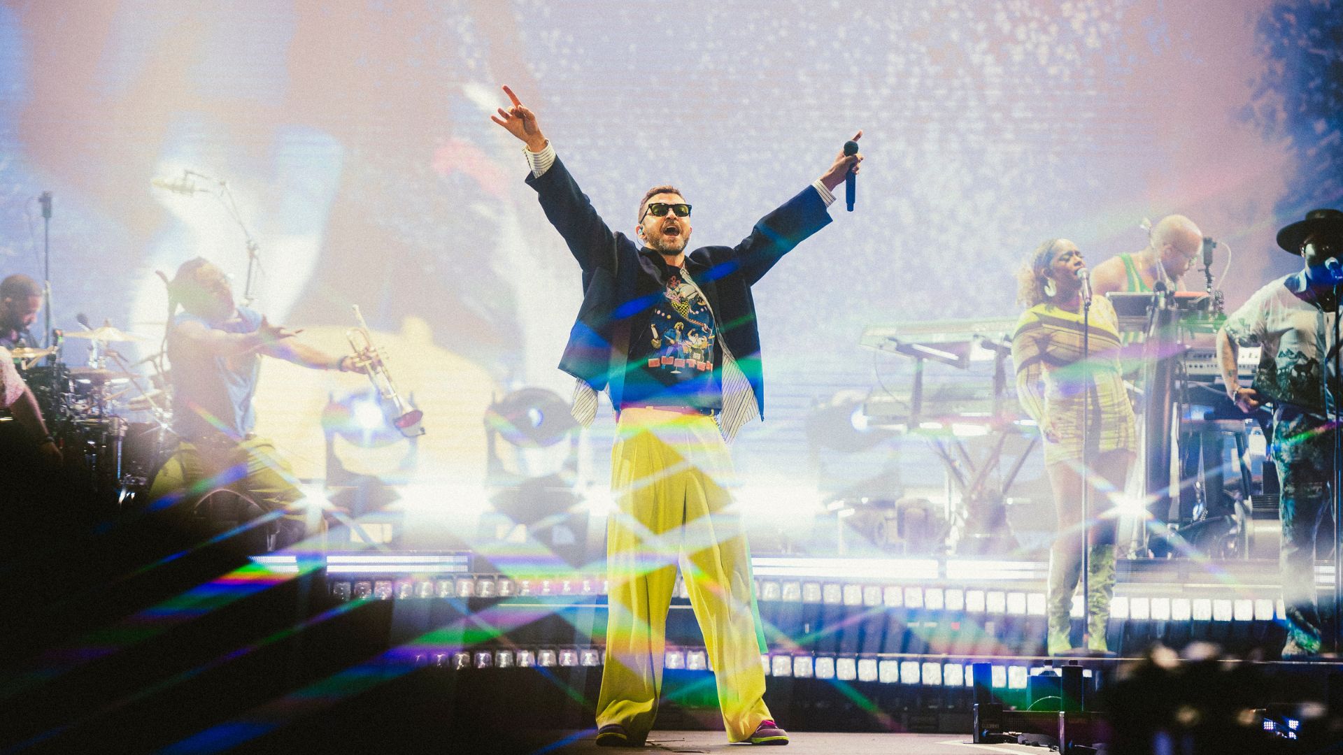 Justin Timberlake no 3º dia de Lollapalooza Brasil 2025