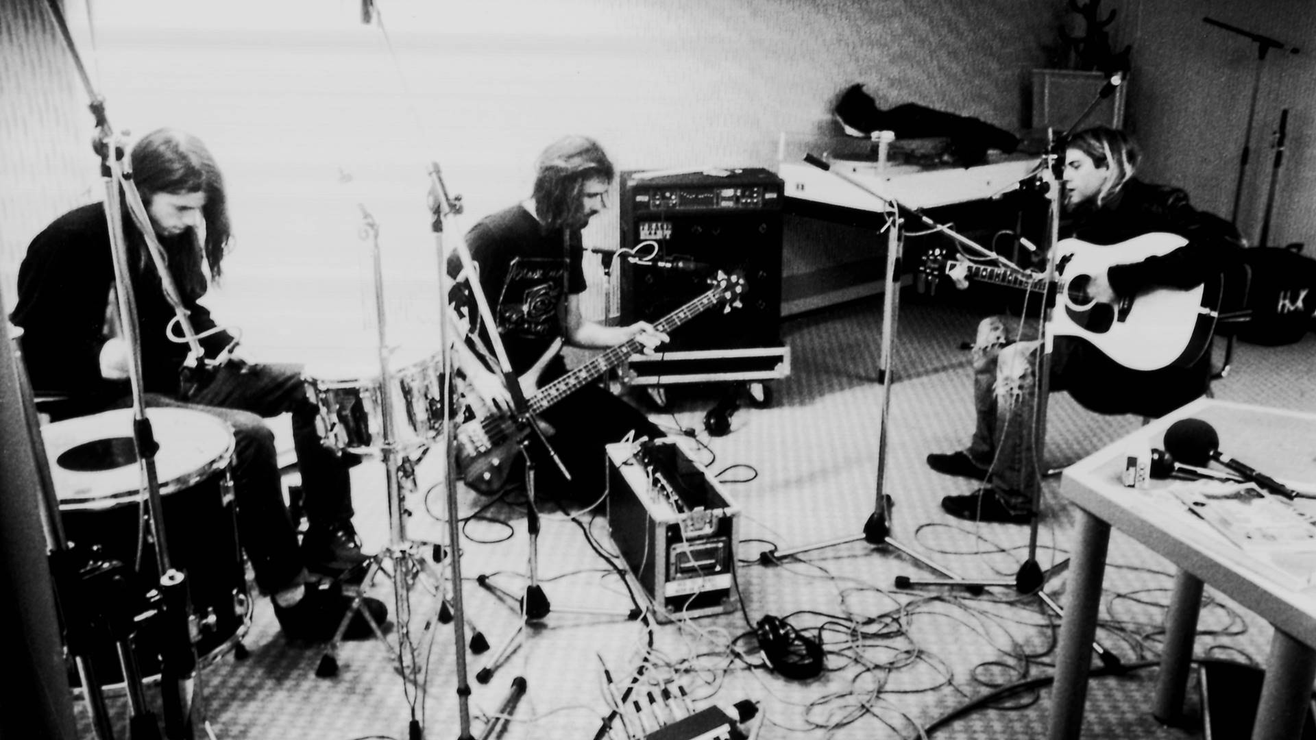 Nirvana em novembro de 1991