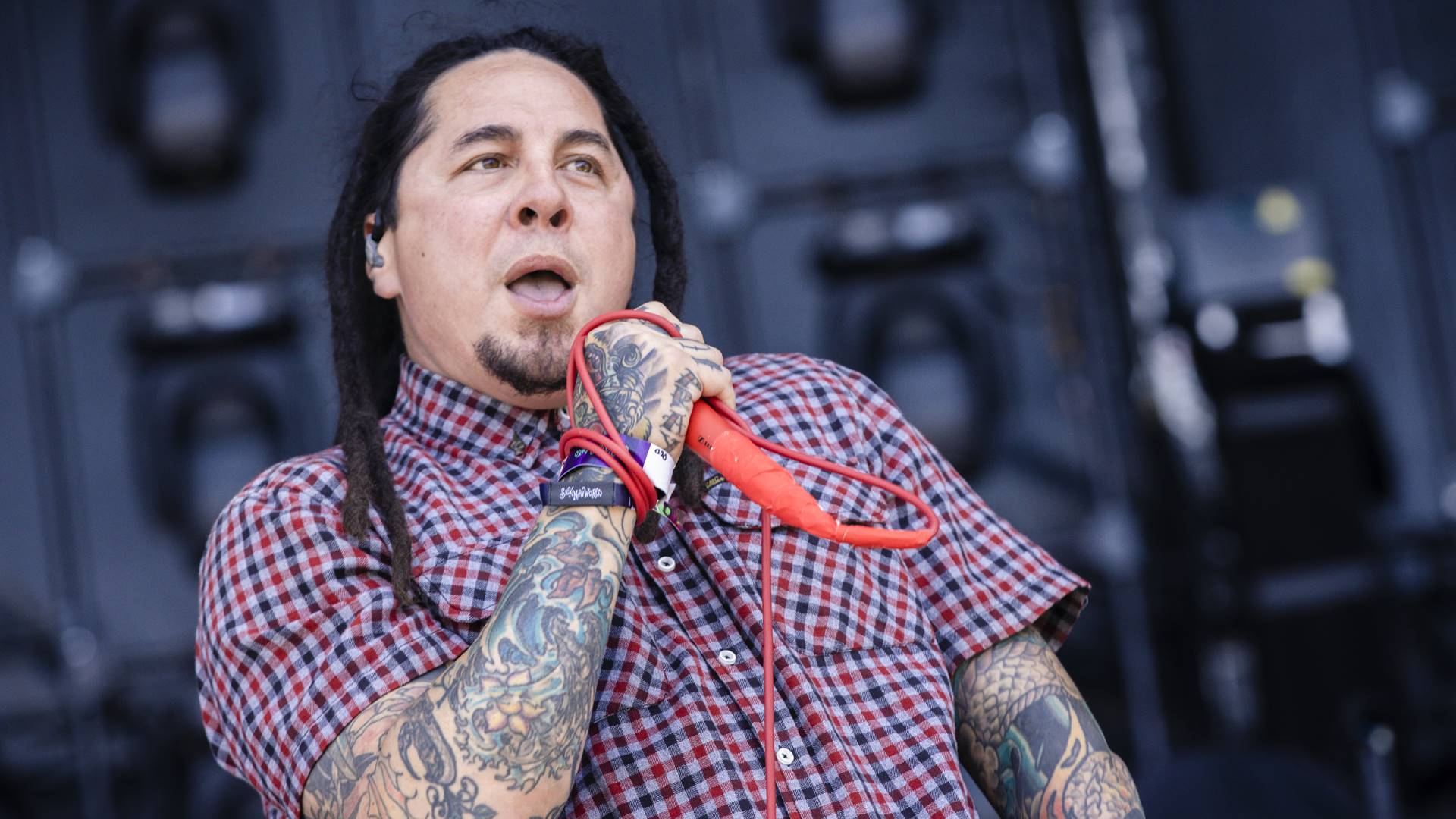 Sonny Sandoval, vocalista do P.O.D., em 2023