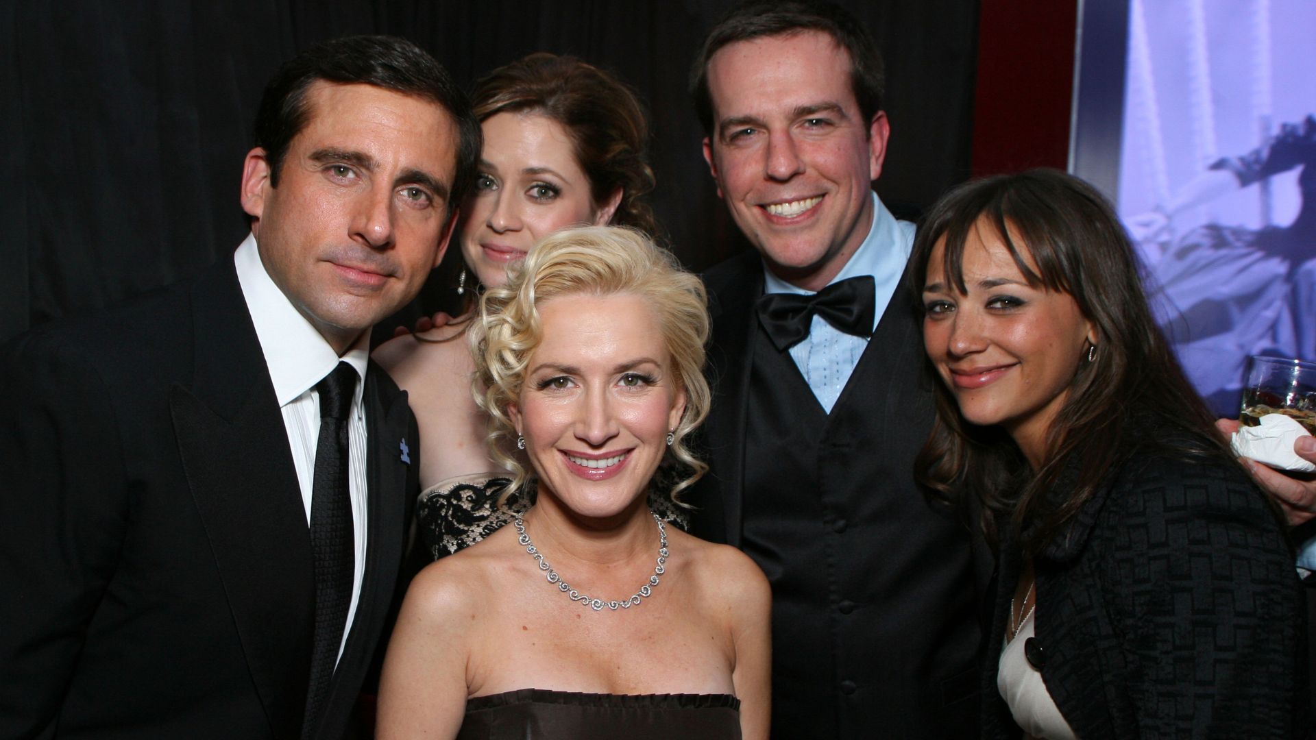 Steve Carell, Jenna Fischer, Angela Kinsey, Ed Helms e Rashida Jones