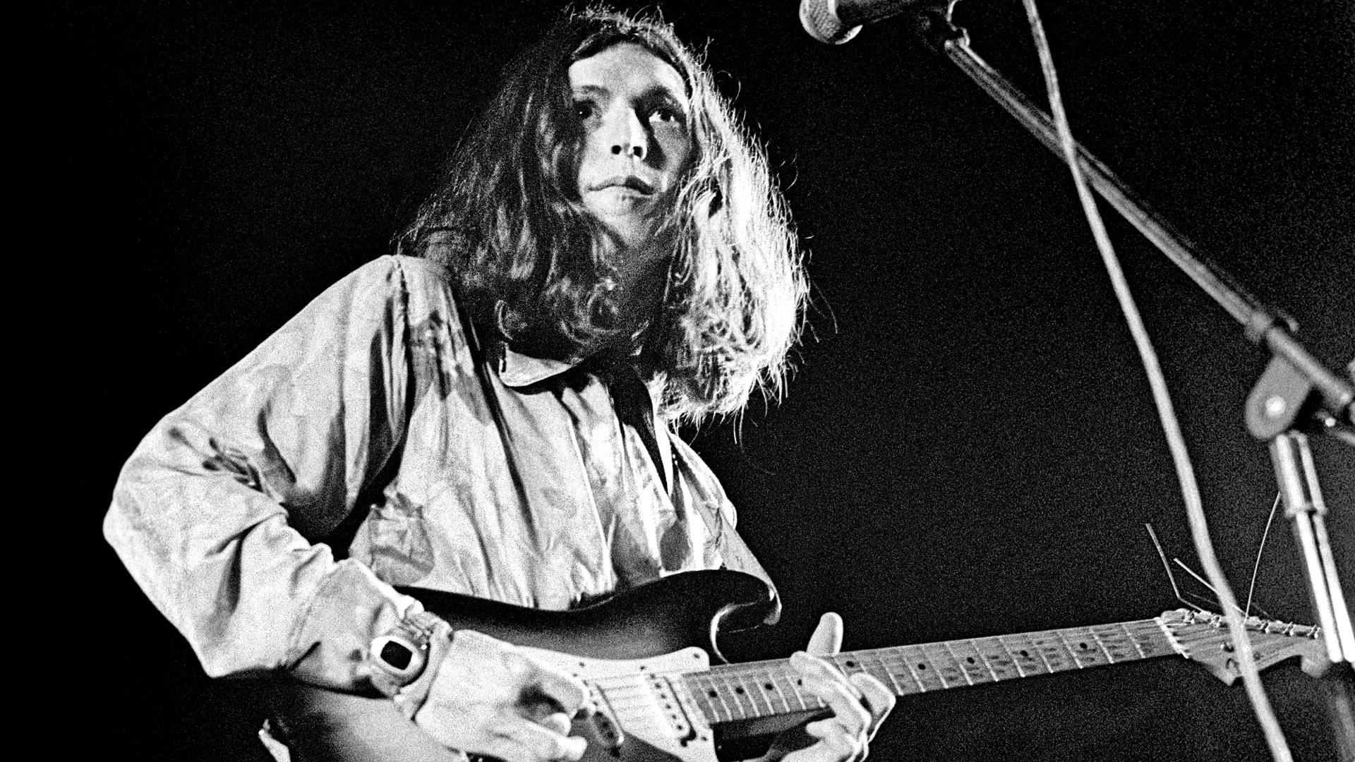 Steve Winwood durante show do Traffic em 1973