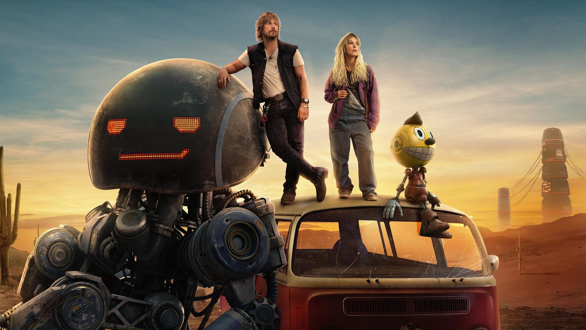 The Electric State, com Millie Bobby Brown e Chris Pratt, estreia na Netflix