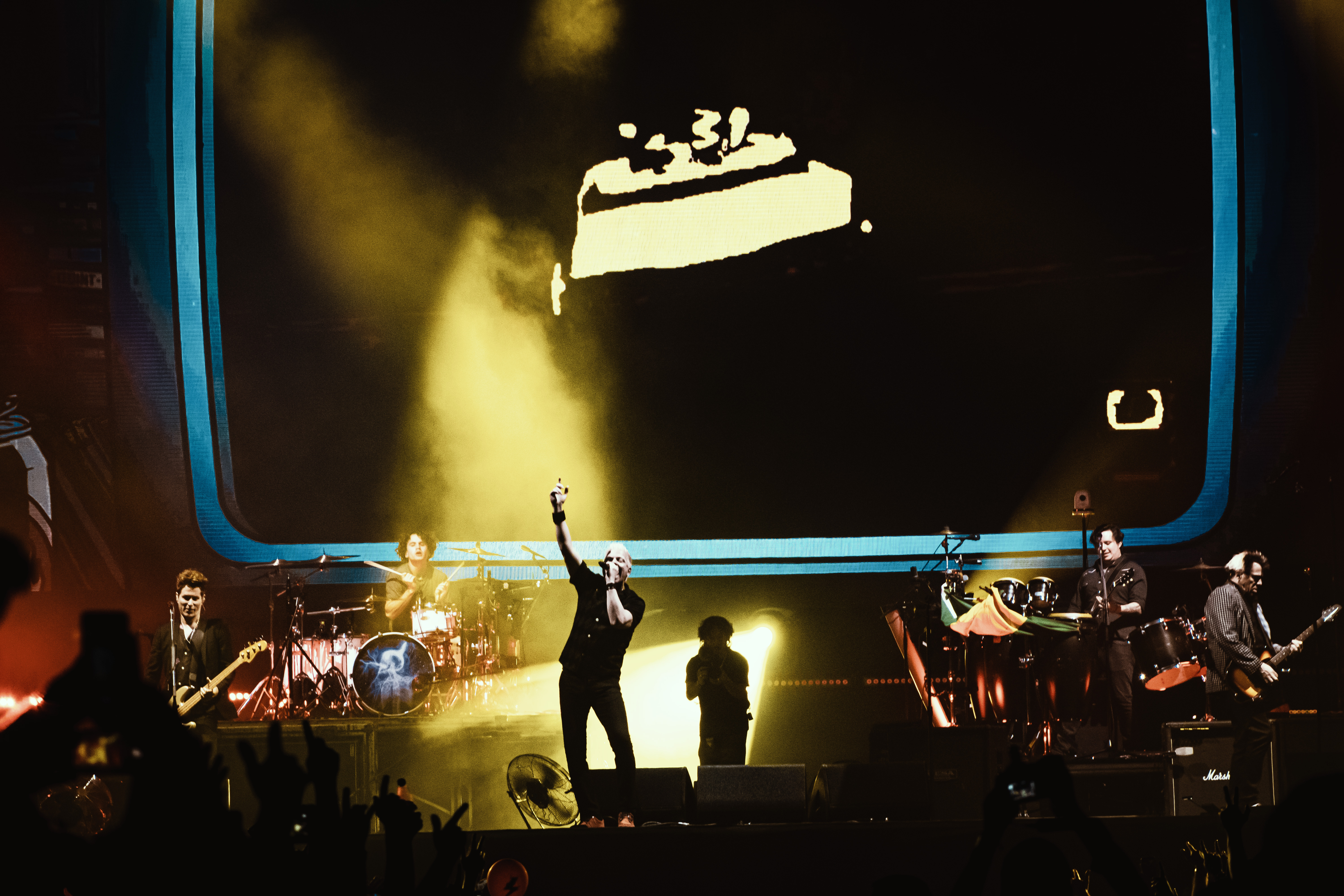 Show do The Offpring em SP, no Allianz Parque, em 8 de março de 2025