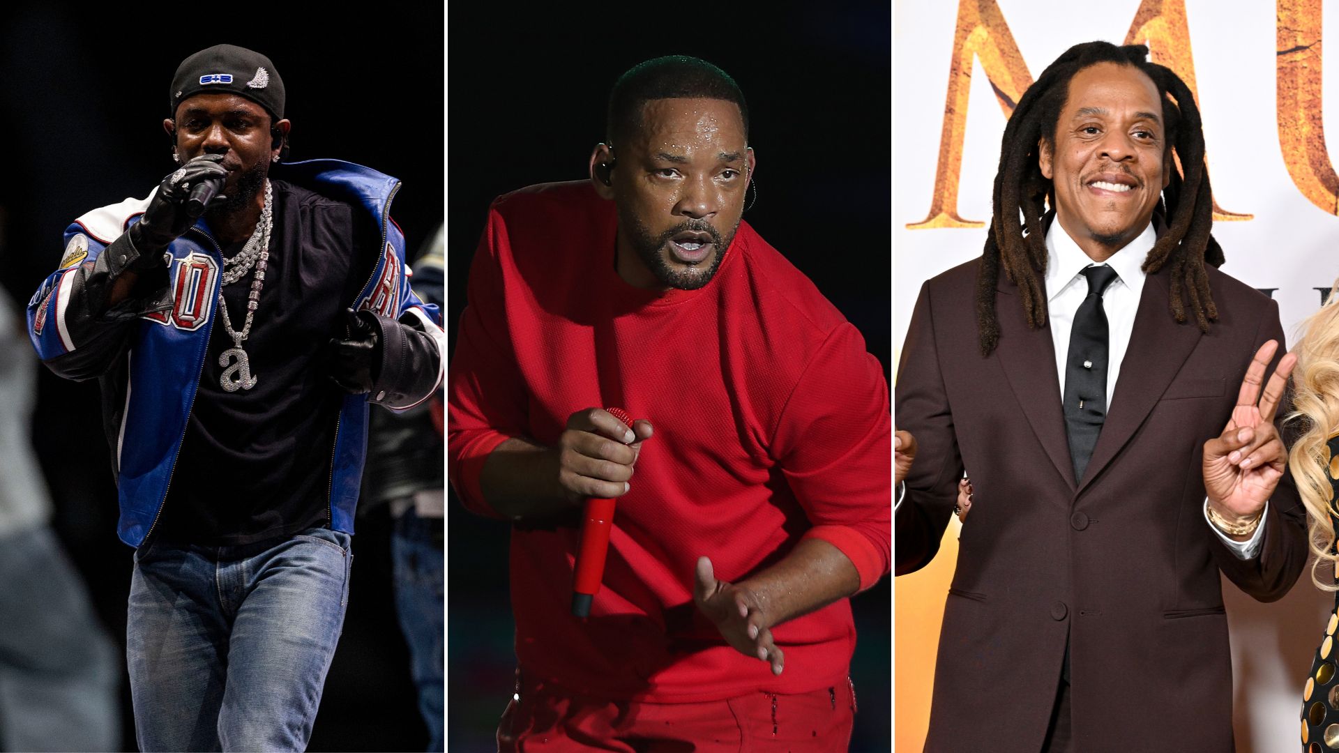 Kendrick Lamar, Will Smith e Jay-Z