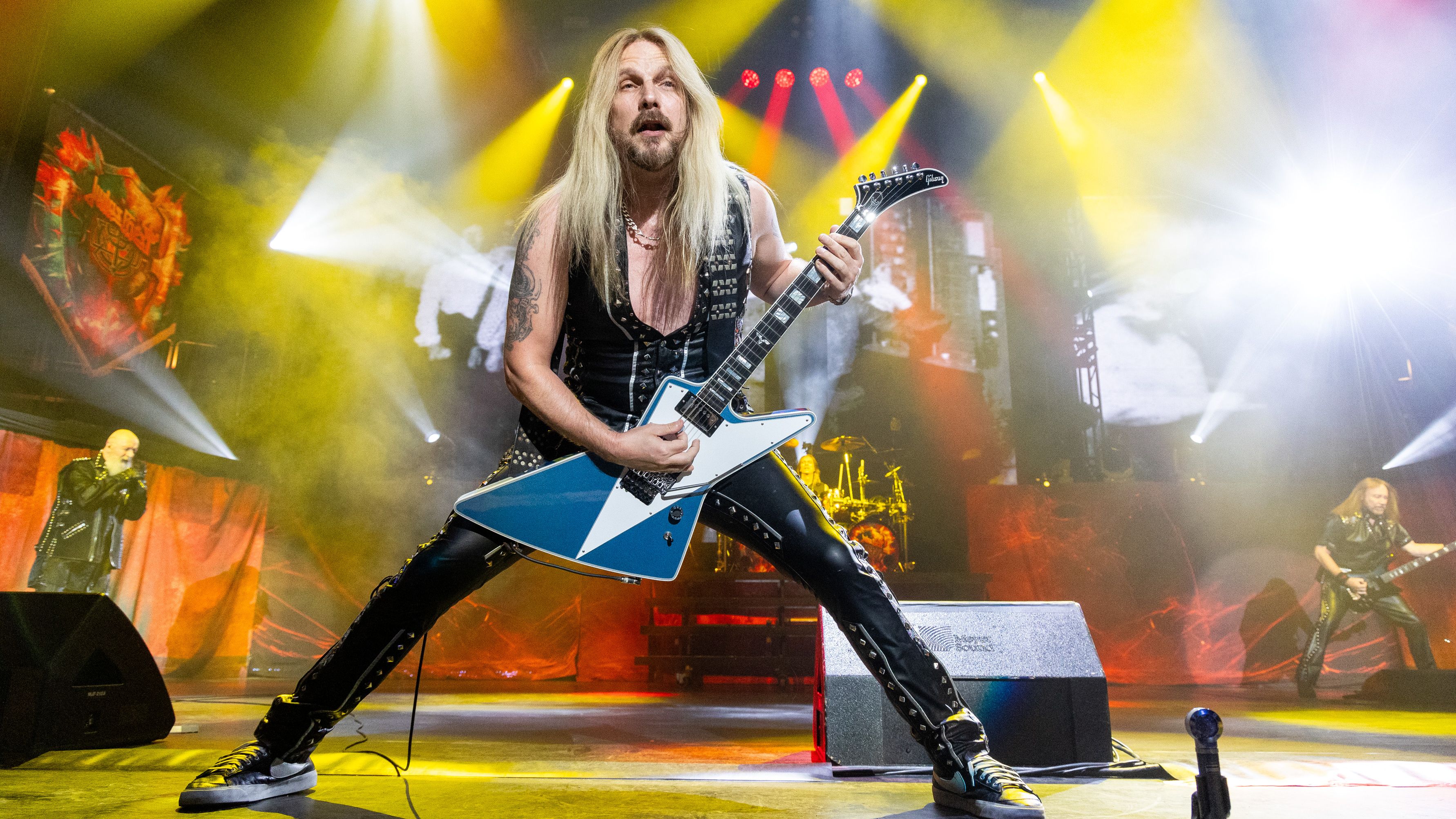 Richie Faulkner, do Judas Priest (Foto: Gary Miller/Getty Images)