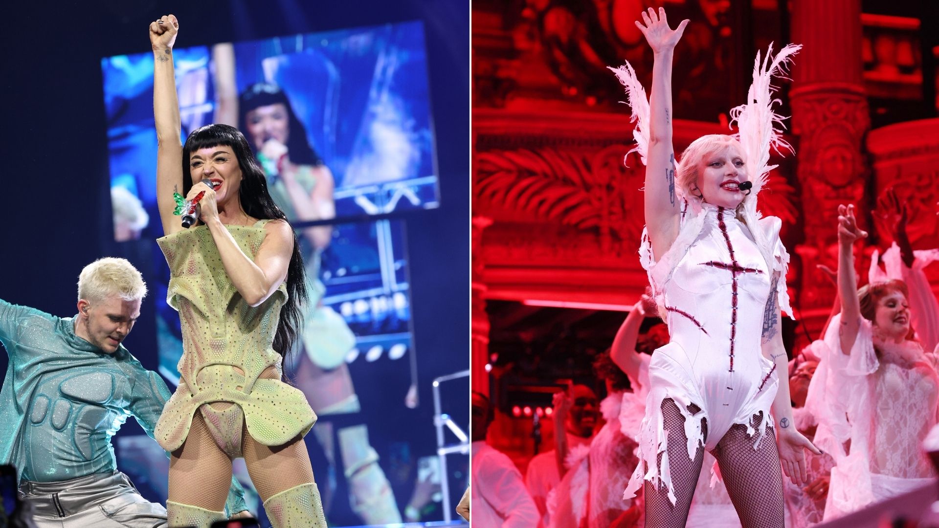 Katy Perry e Lady Gaga
