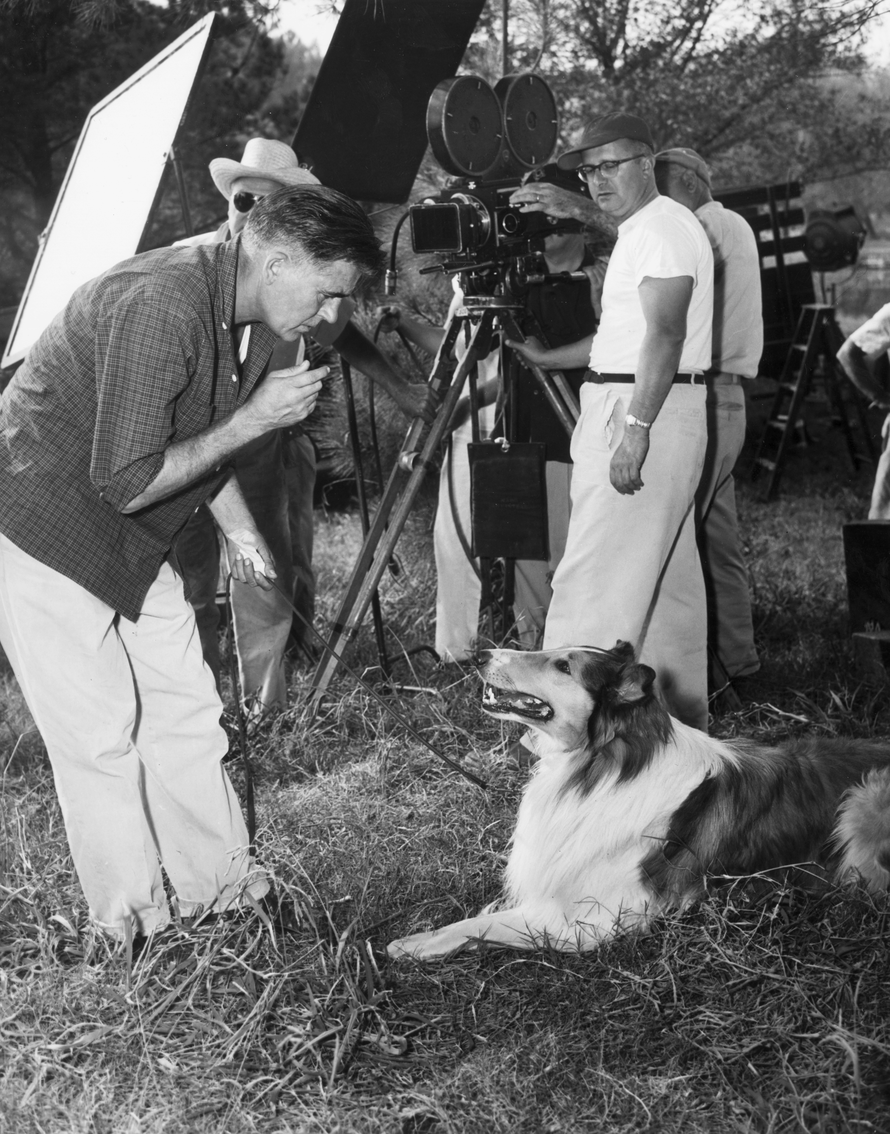 Pal e o diretor Richard Thorpe (Foto: Herbert/Hulton Archive/Getty Images)