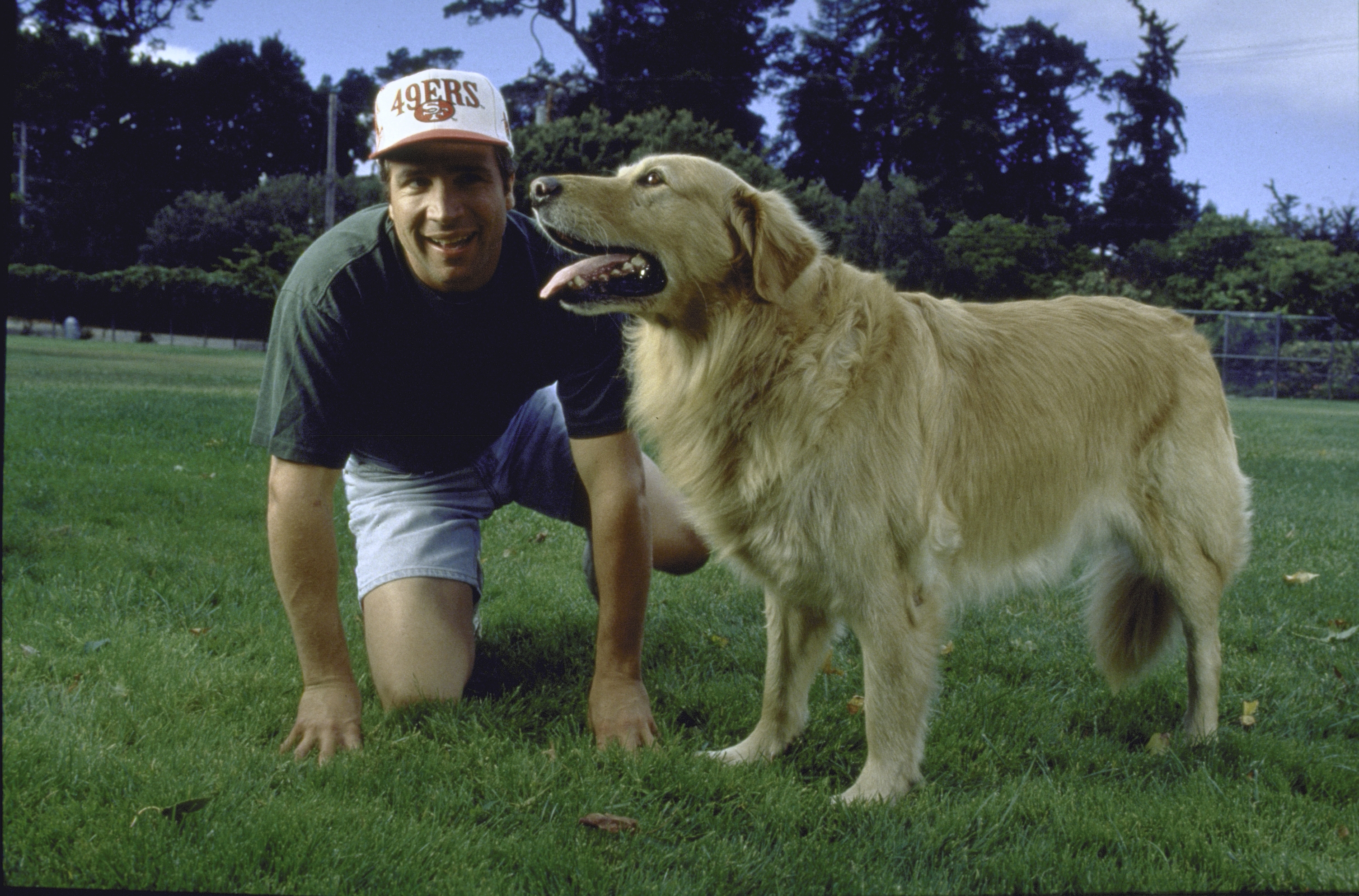 Buddy e seu tutor, Kevin DiCicco (Foto: Acey Harper/Getty Images)
