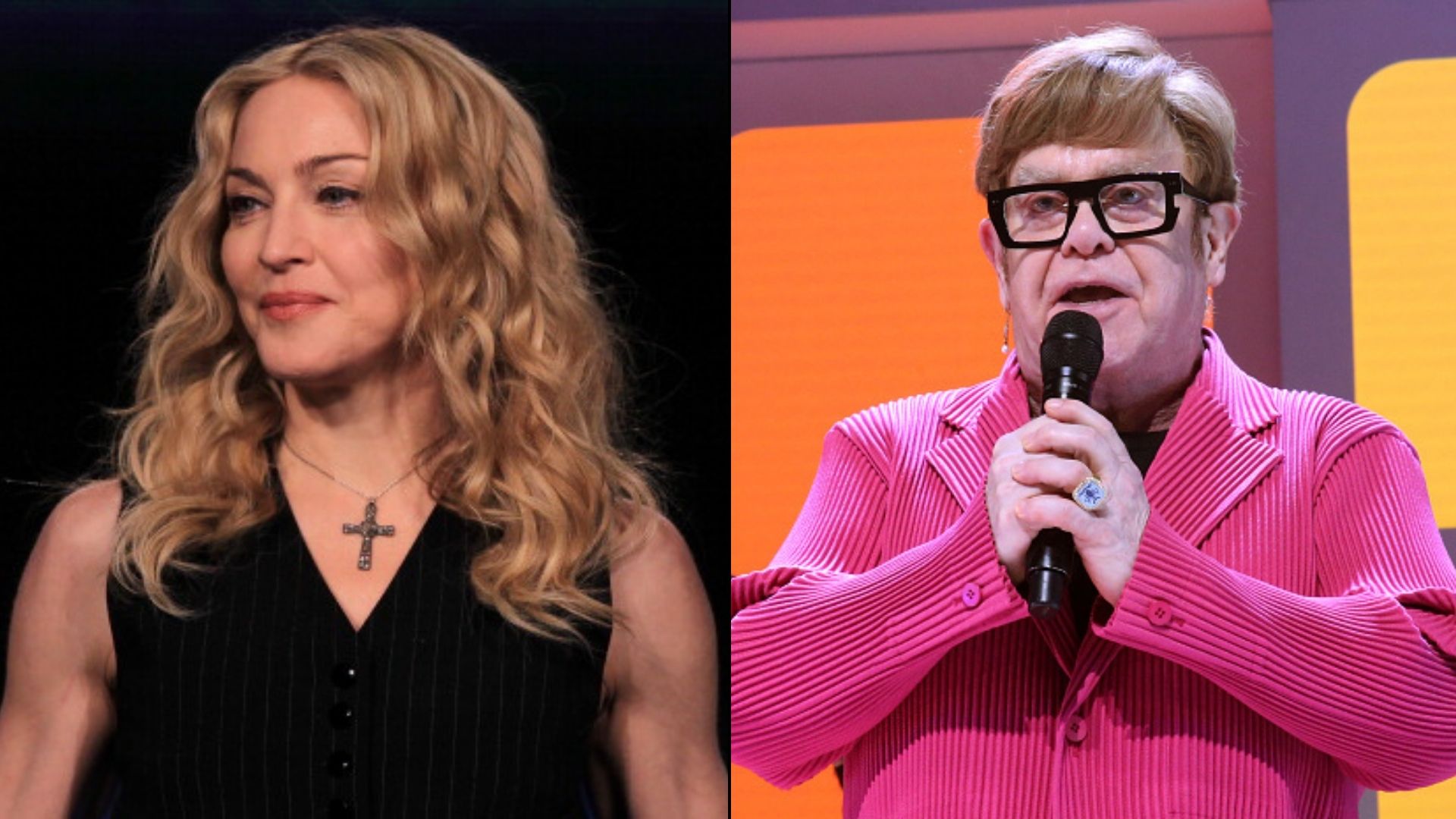 Madonna e Elton John