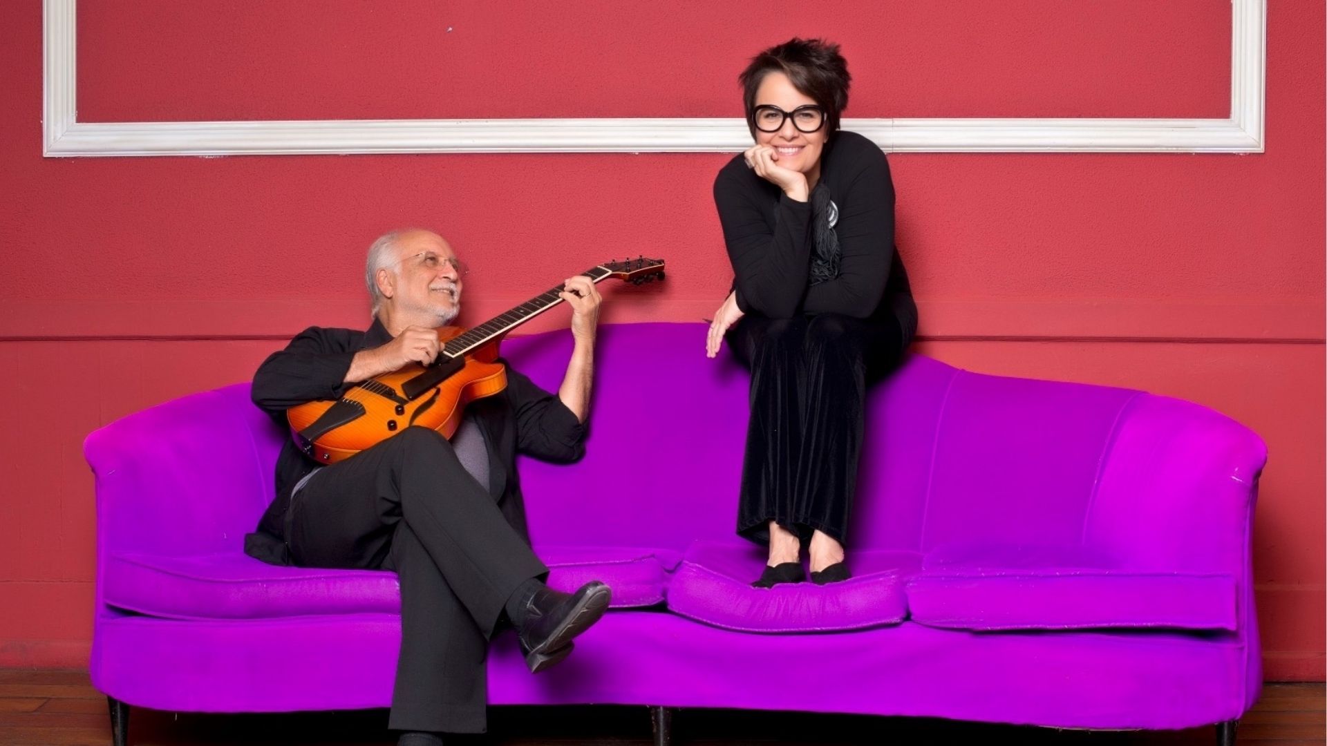 Leila e Menescal | Foto: Washington Possato