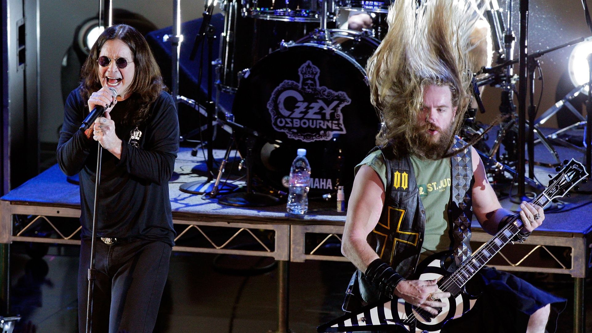 Ozzy Osbourne e Zakk Wylde em 2007