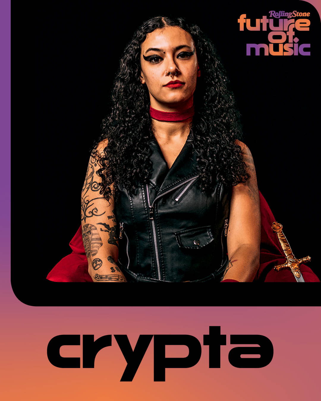Fernanda Lira, da banda Crypta