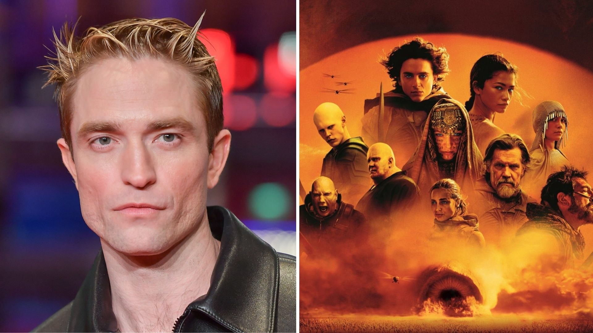 Robert Pattinson e Duna: Parte 2 (Foto: Dominique Charriau/WireImage e Divulgação)