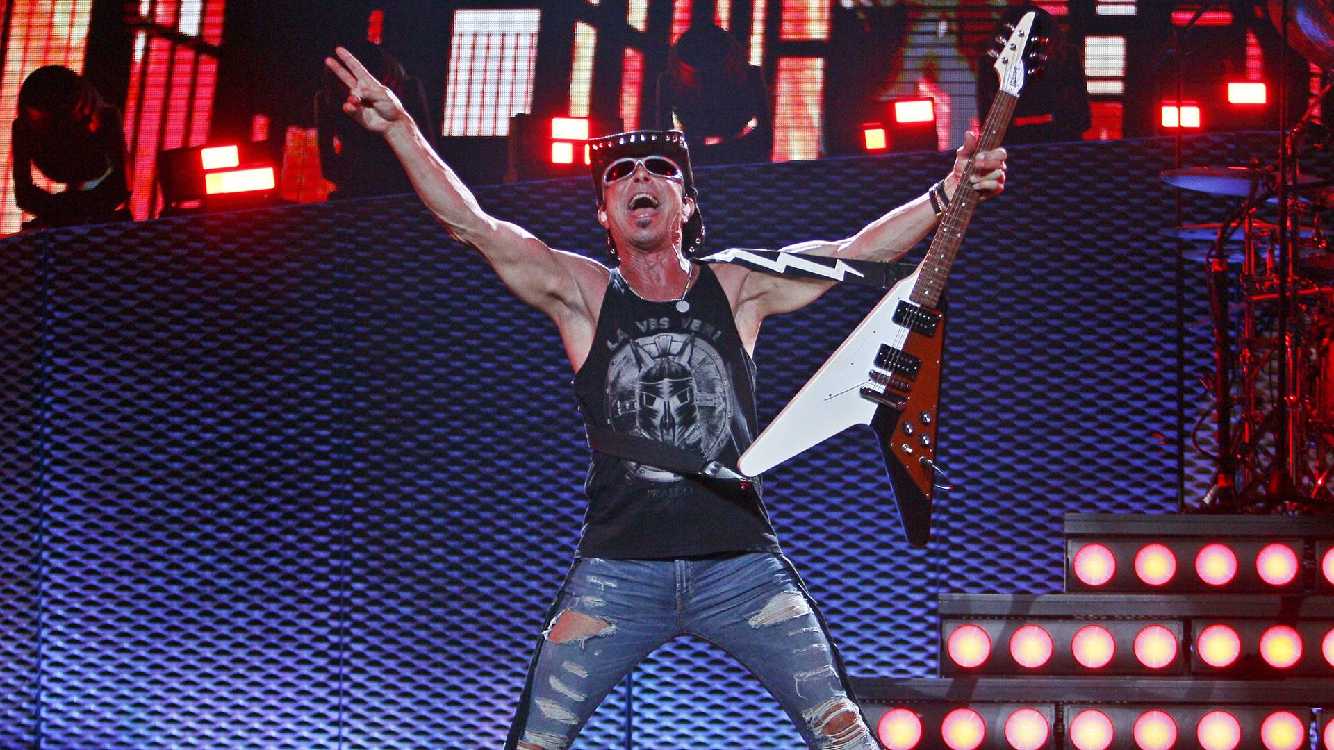 Rudolf Schenker, guitarrista do Scorpions, em 2023