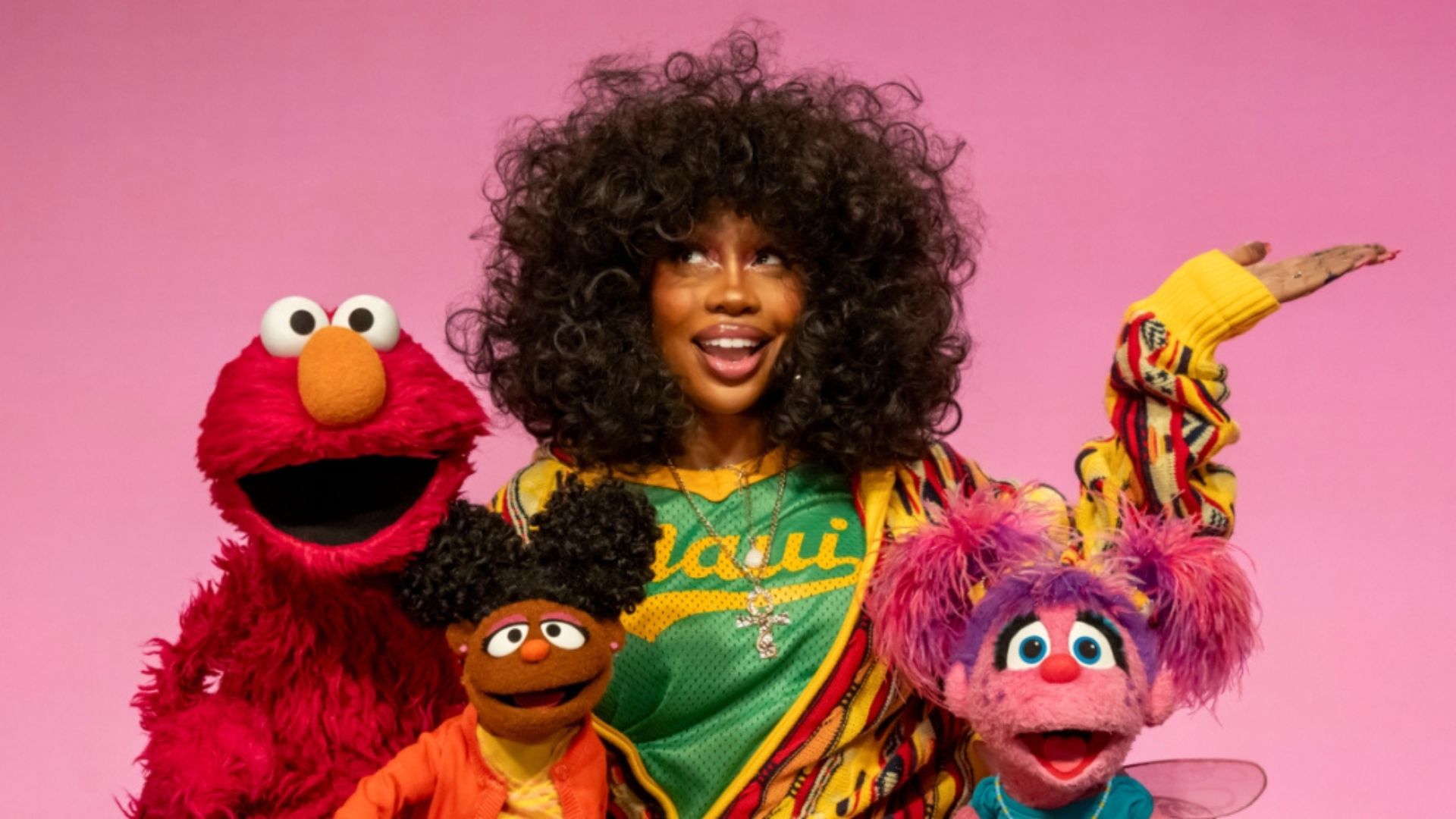 SZA com os Muppets no Vila Sésamo