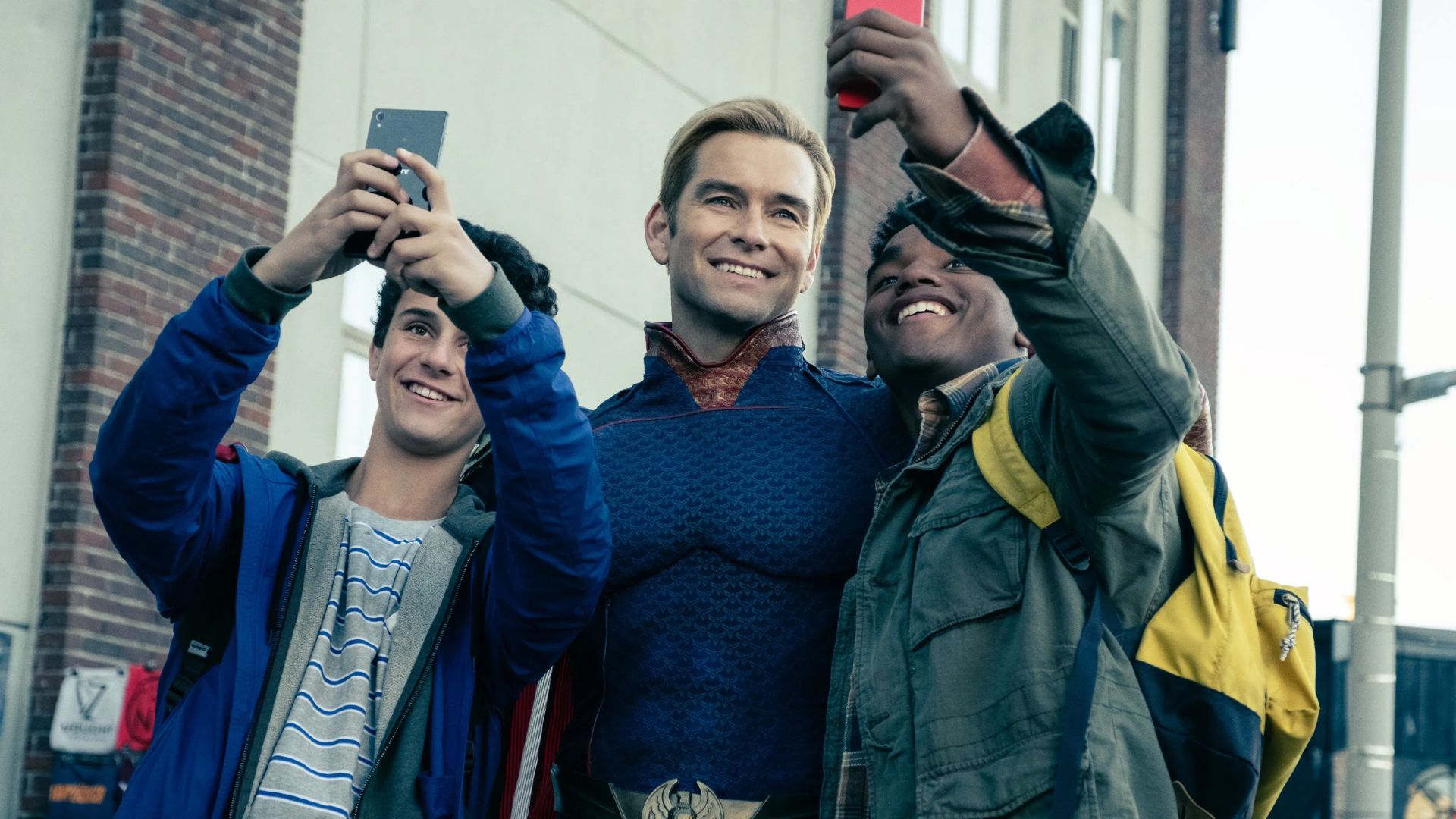 Antony Starr como Capitão Pátria em The Boys