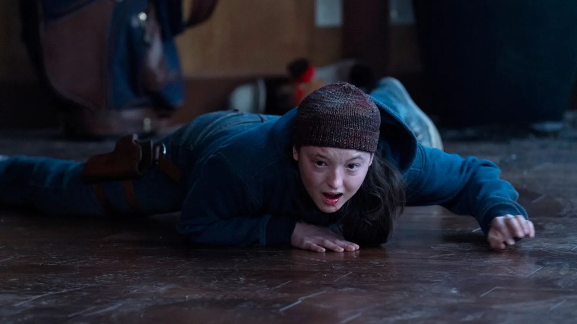 Ellie, interpretada por Bella Ramsey, reage à grande reviravolta