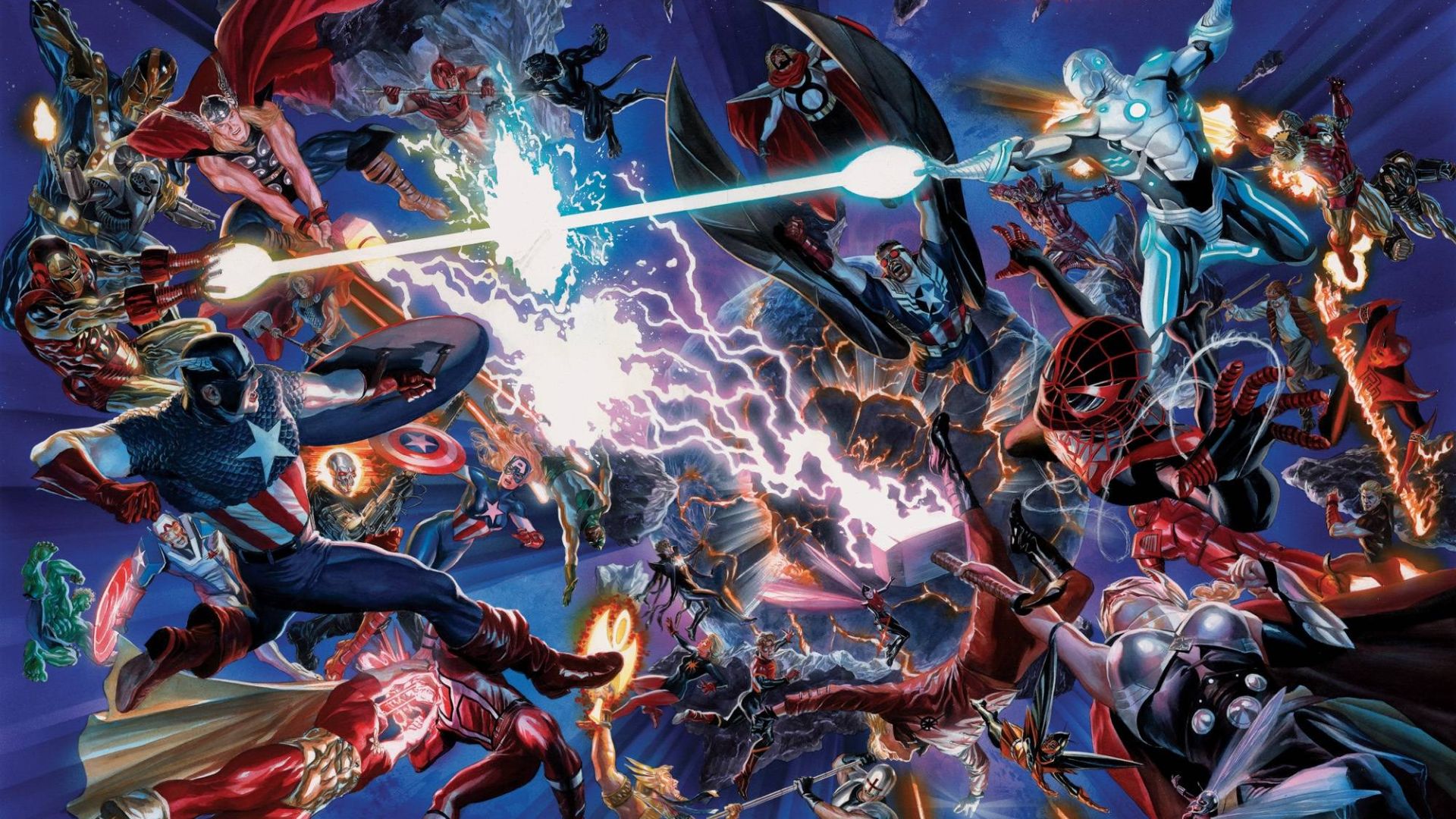 Avengers: Secret Wars, baseado no arco Guerras Secretas, irá encerrar a Saga do Multiverso do Universo Cinematográfico da Marvel (Foto: Reprodução/Marvel Comics)