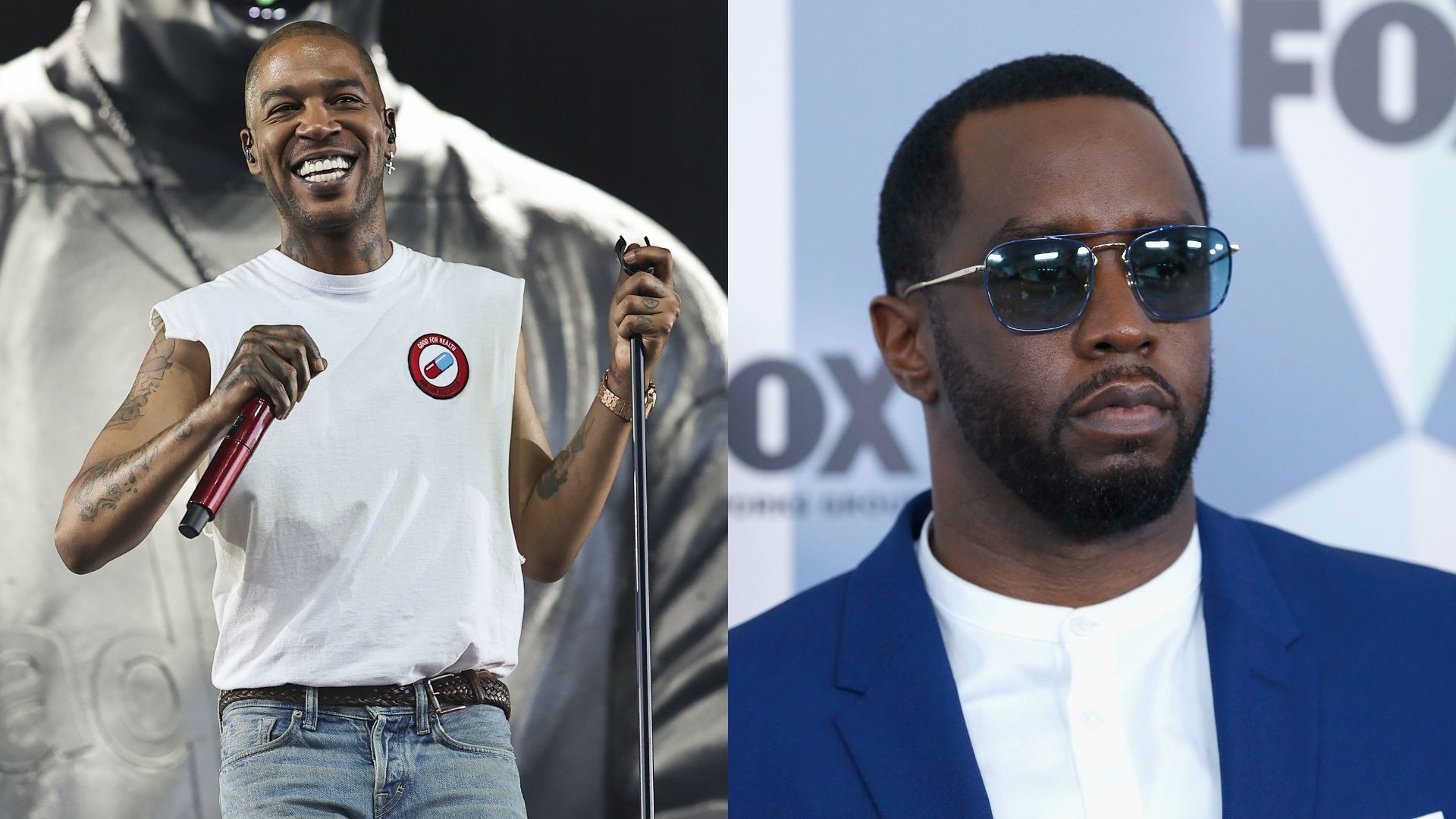 Kid Cudi e Sean Combs | Fotos: Theo Wargo/Getty Images for Coachella — John Lamparski/WireImage