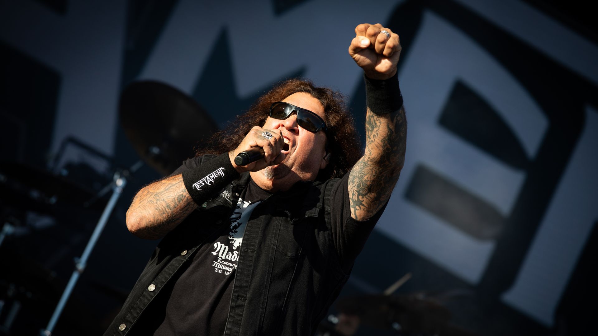 Chuck Billy, do Testament, em 2024