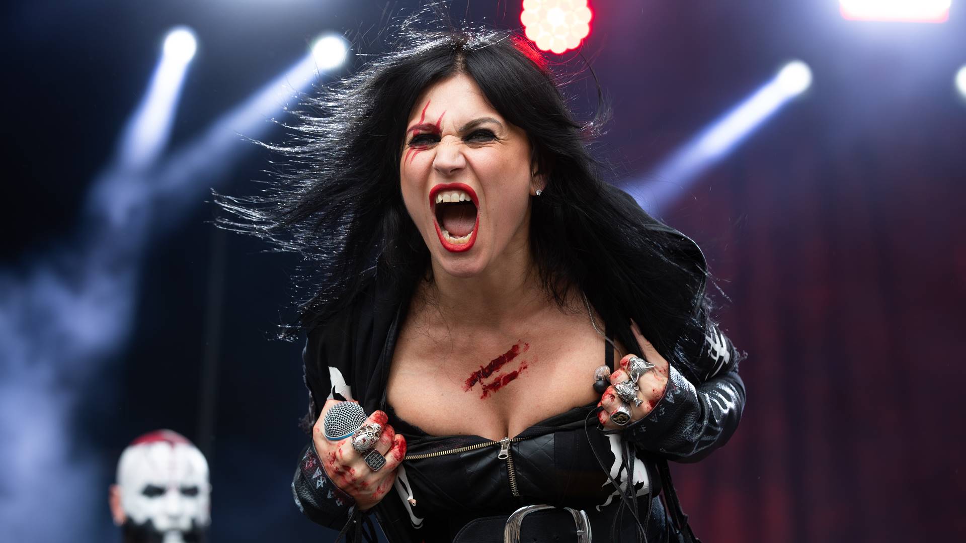 Cristina Scabbia, vocalista do Lacuna Coil, em 2022