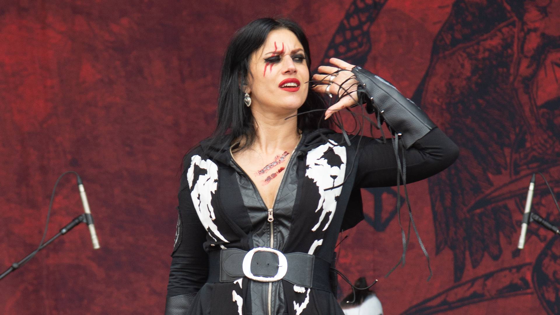 Cristina Scabbia, vocalista do Lacuna Coil, em 2022