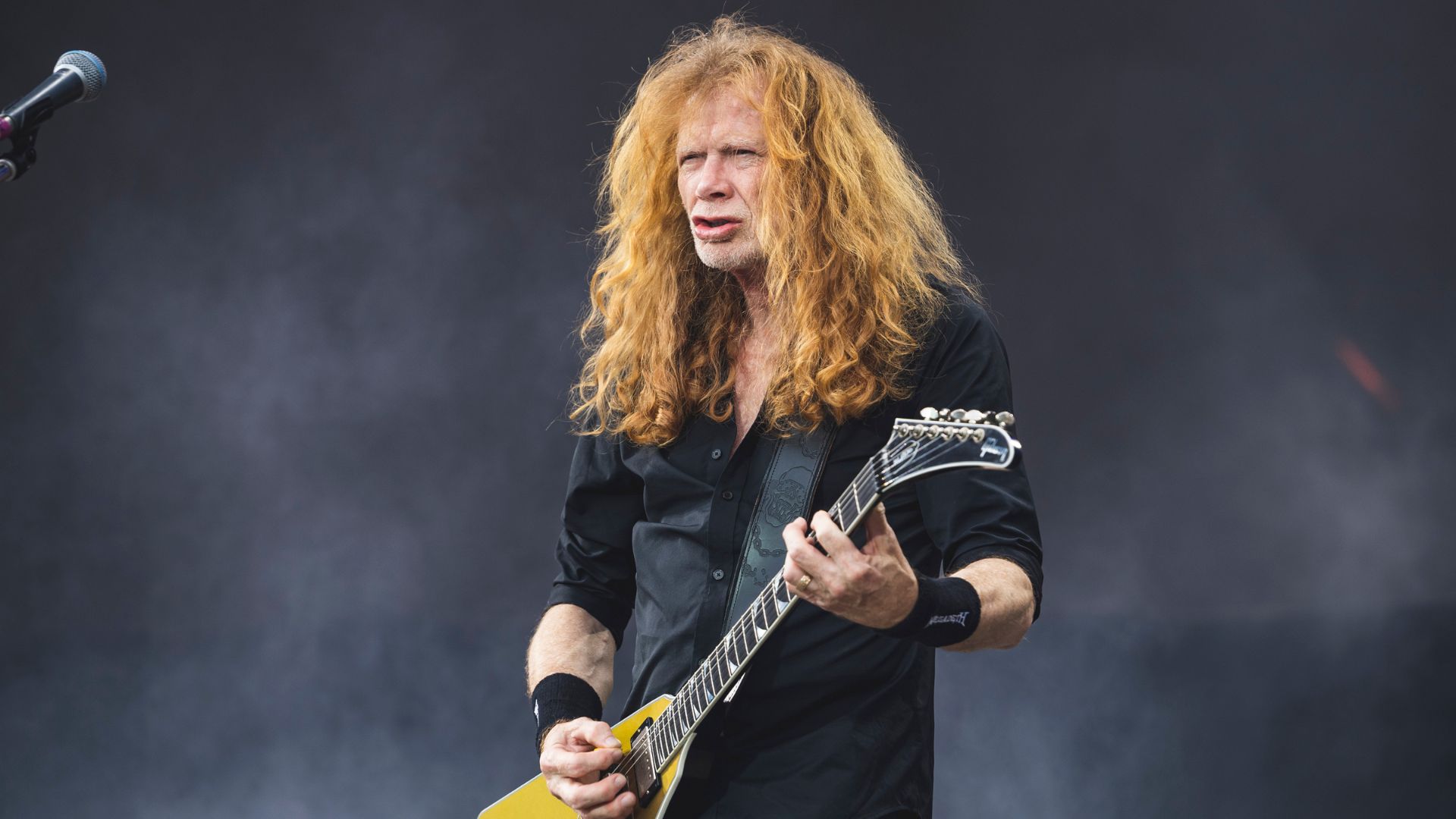 Dave Mustaine, do Megadeth, em 2024