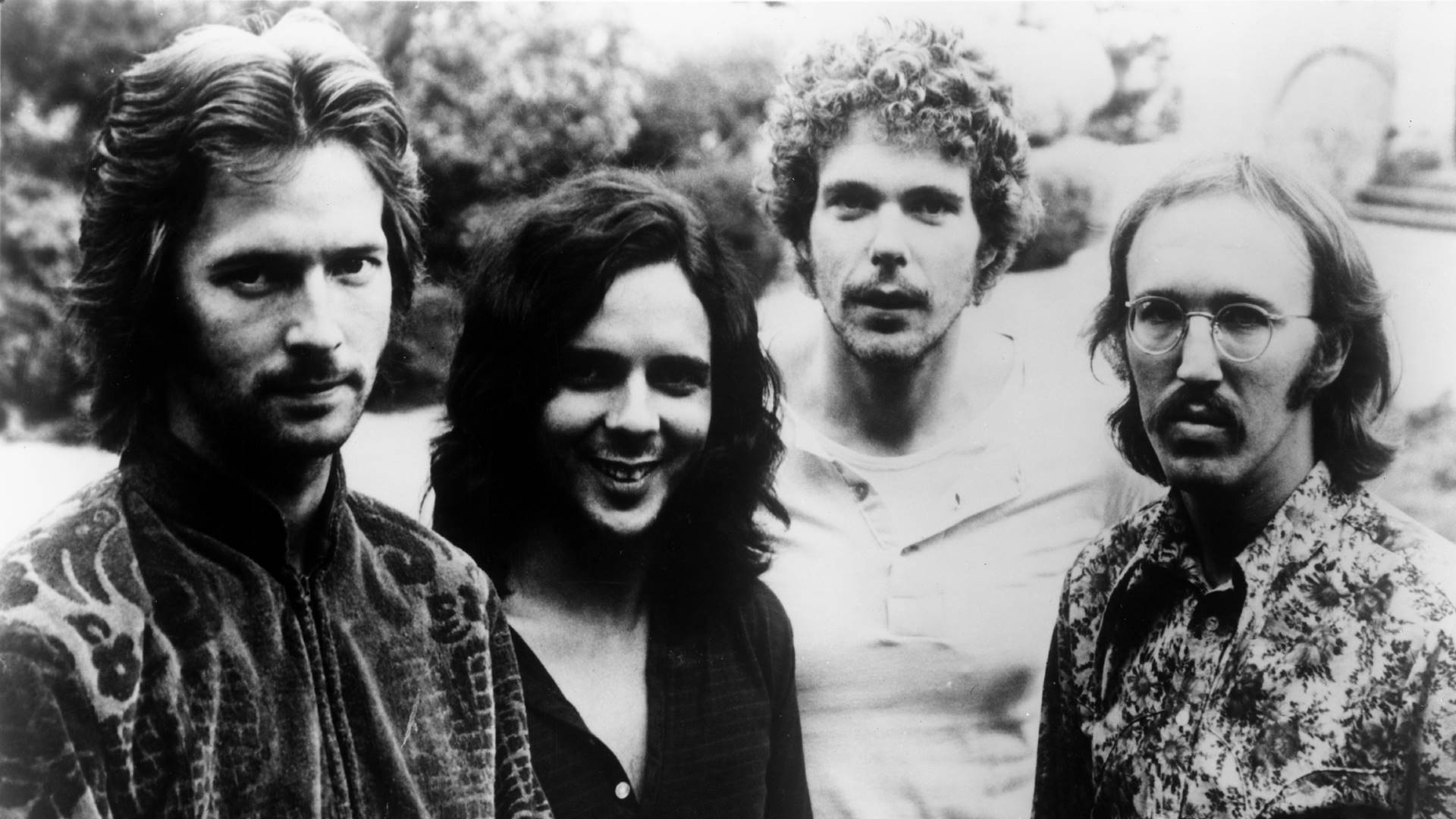 Derek and the Dominos em 1970 (E-D): Eric Clapton, Bobby Whitlock, Jim Gordon e Carl Radle