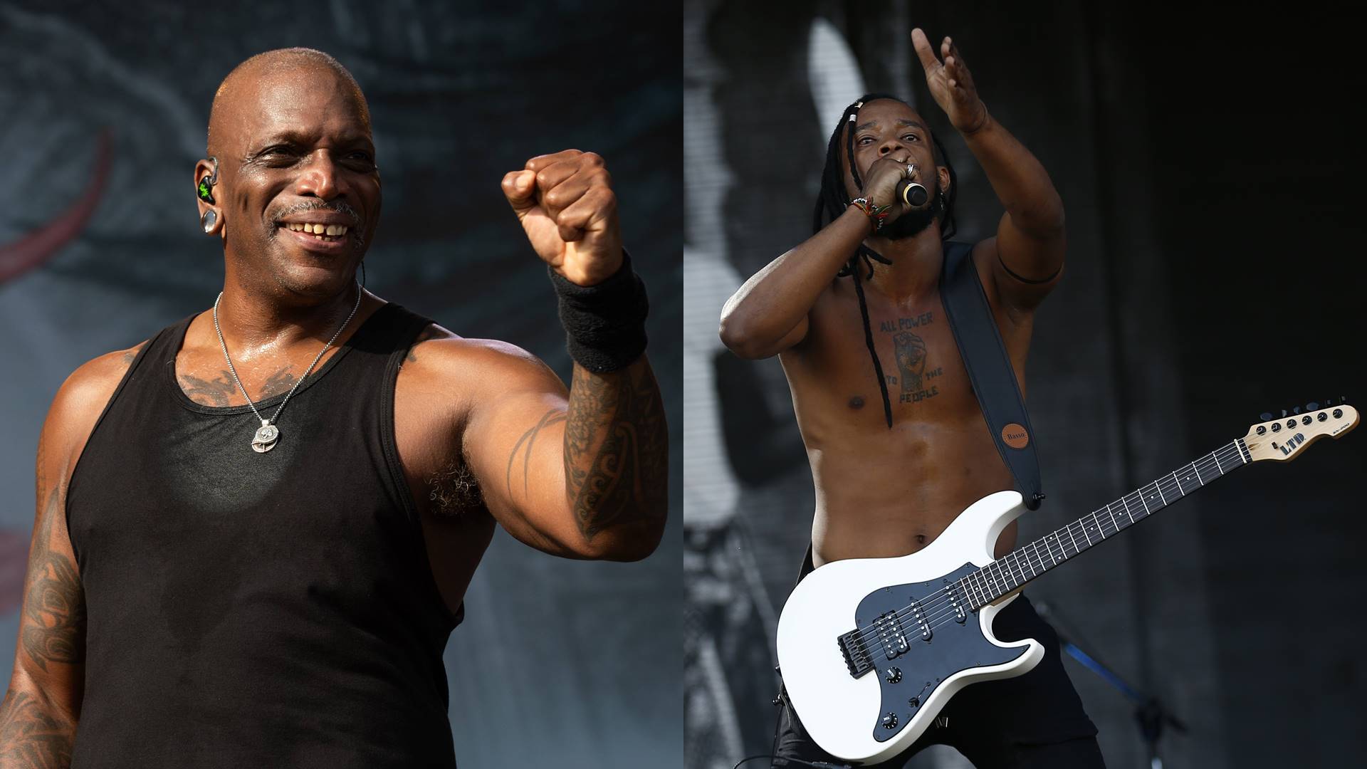 Derrick Green (Sepultura) e Charles Gama (Black Pantera), atrações da Virada Cultural 2025