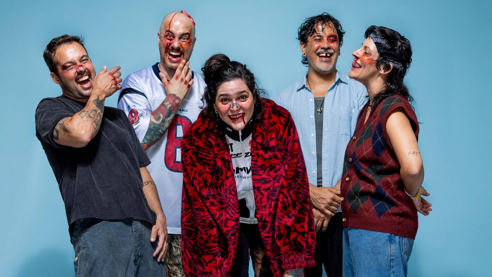 Ego Kill Talent em 2025 (E-D): Theo van der Loo, Niper Boaventura, Emmily Barreto, Raphael Miranda, Cris Botarelli