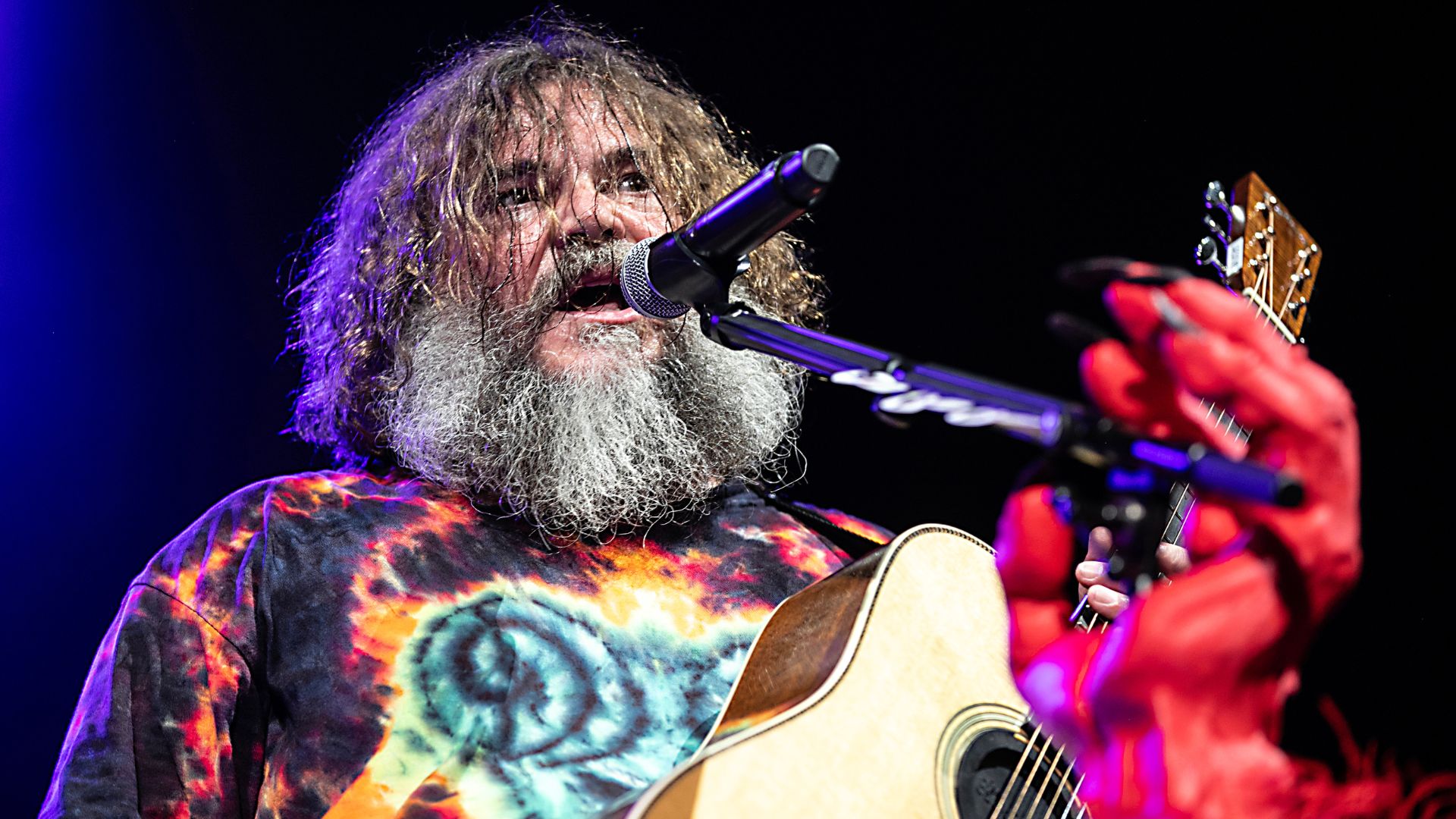 Jack Black, do Tenacious D, em 2023