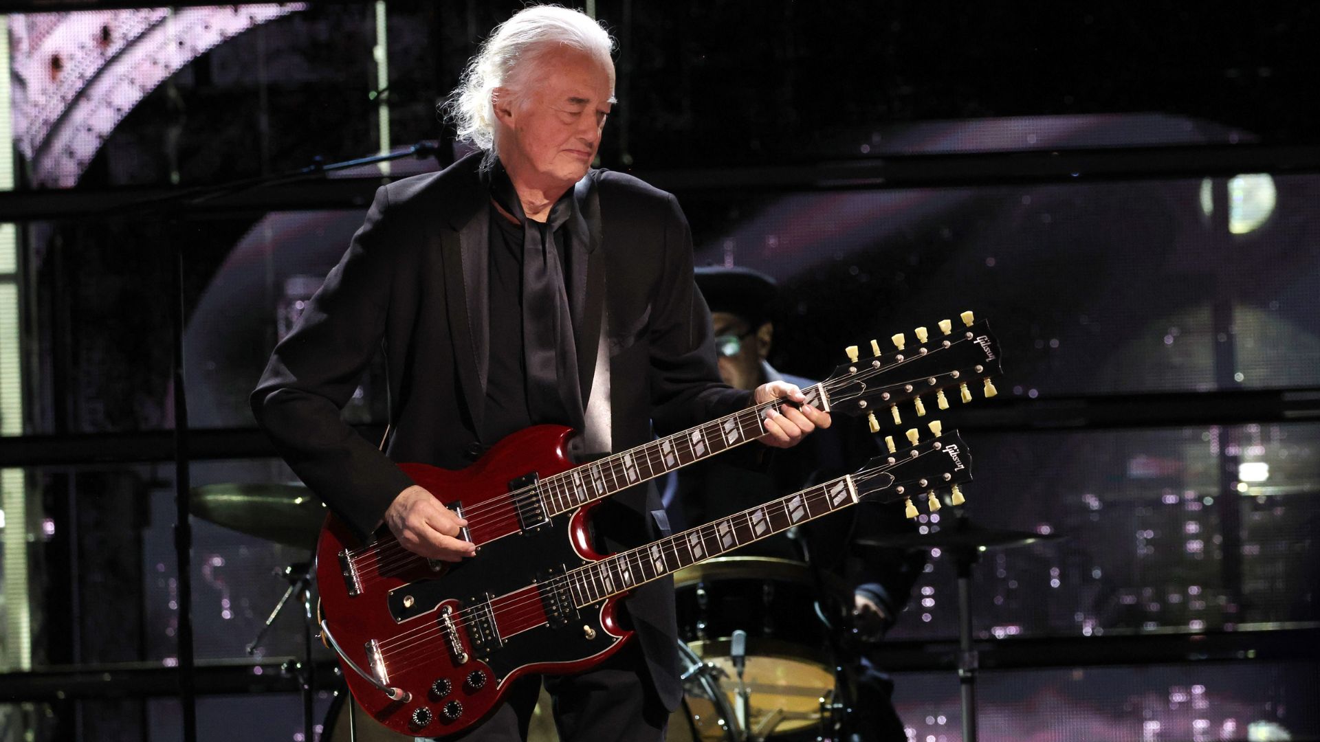 Jimmy Page, do Led Zeppelin, em 2023
