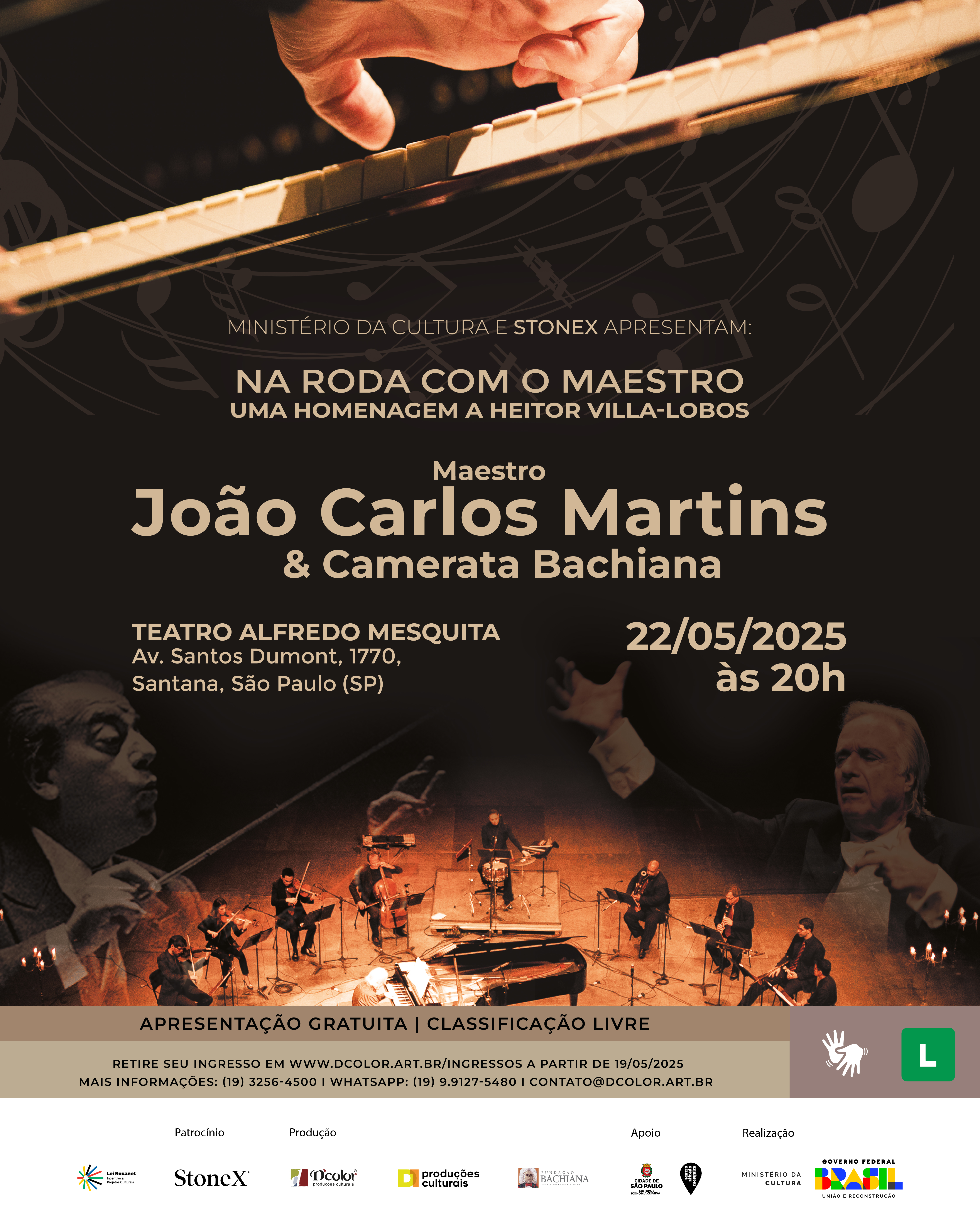 Na Roda com o Maestro – Uma homenagem a Heitor Villa-Lobos