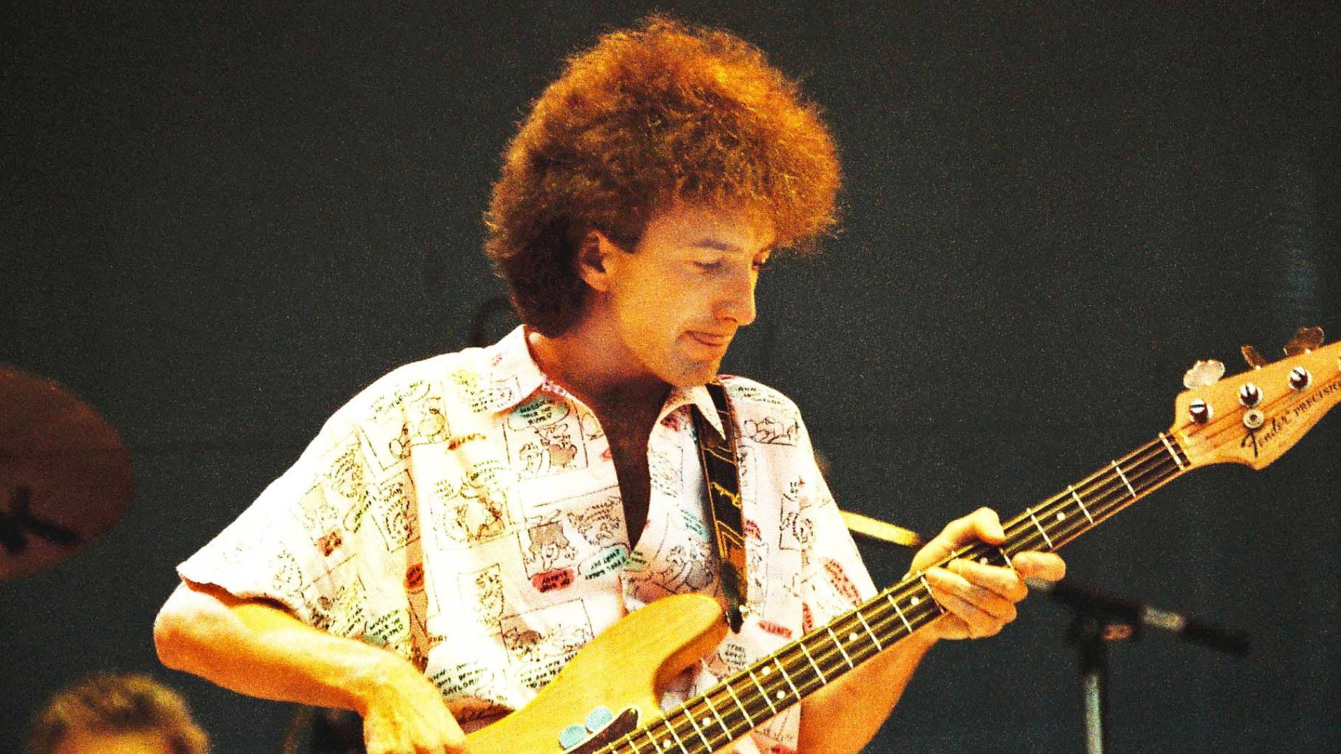 John Deacon, do Queen, em 1985
