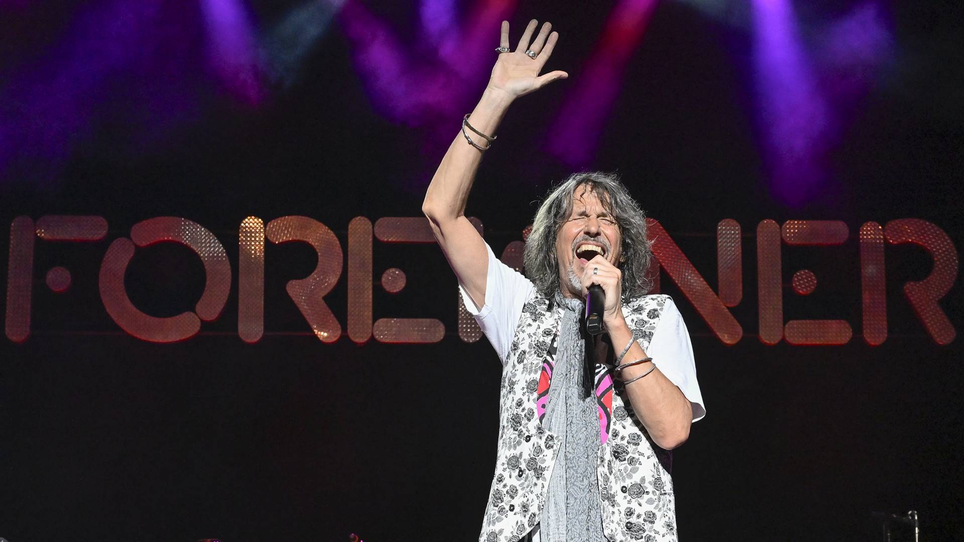 Kelly Hansen em show do Foreigner