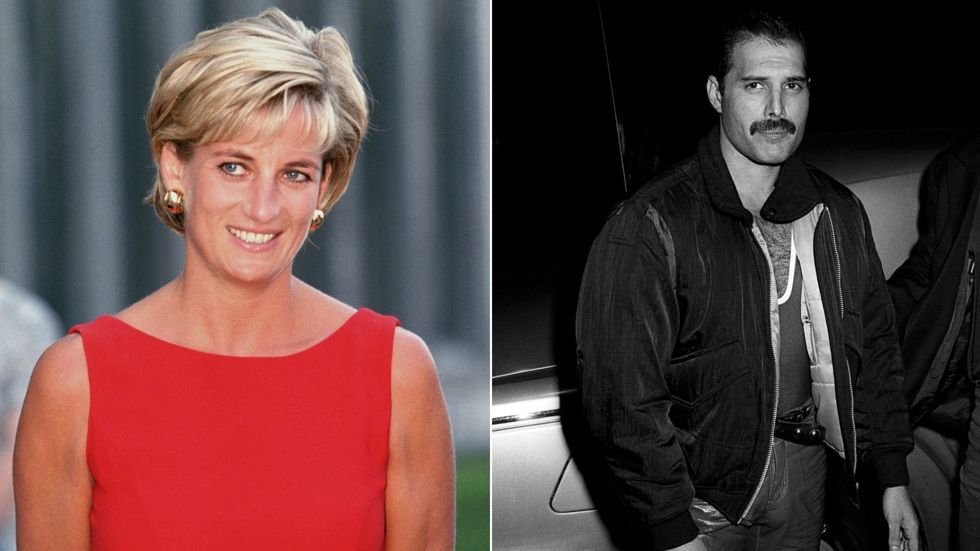 Lady Di e Freddy Mercury