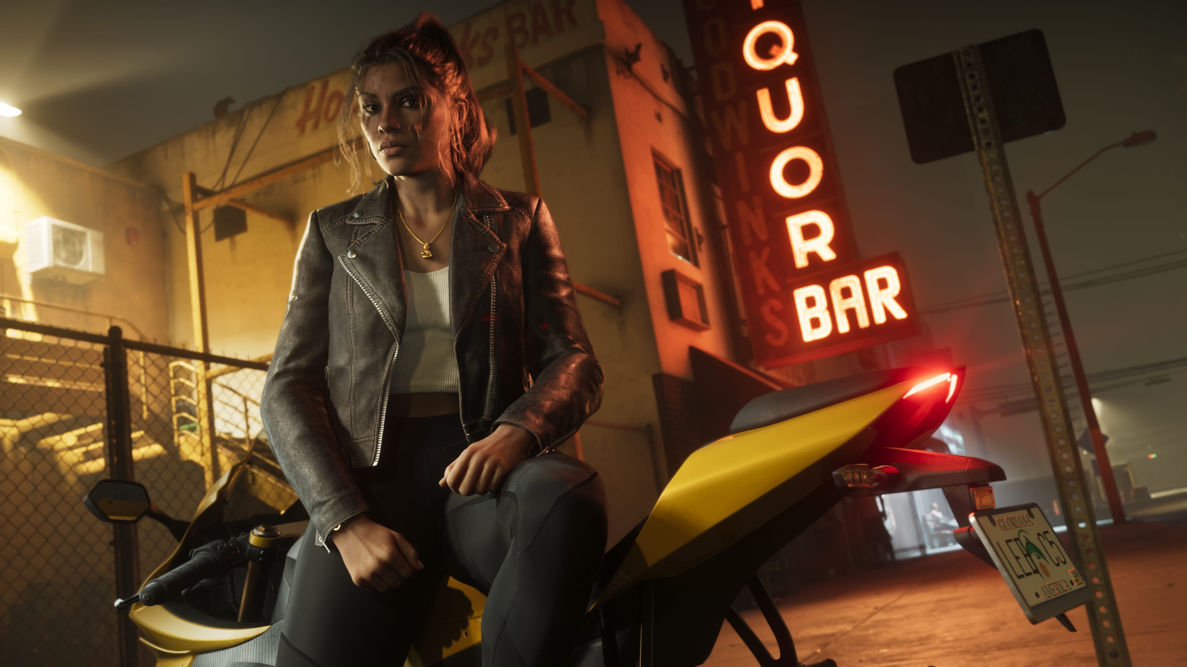 Lucia Caminos, personagem de GTA 6 (Foto: Divulgação/Rockstar)