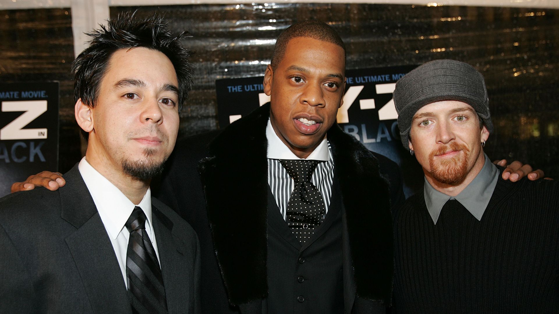 Mike Shinoda, Jay Z e Phoenix em 2004