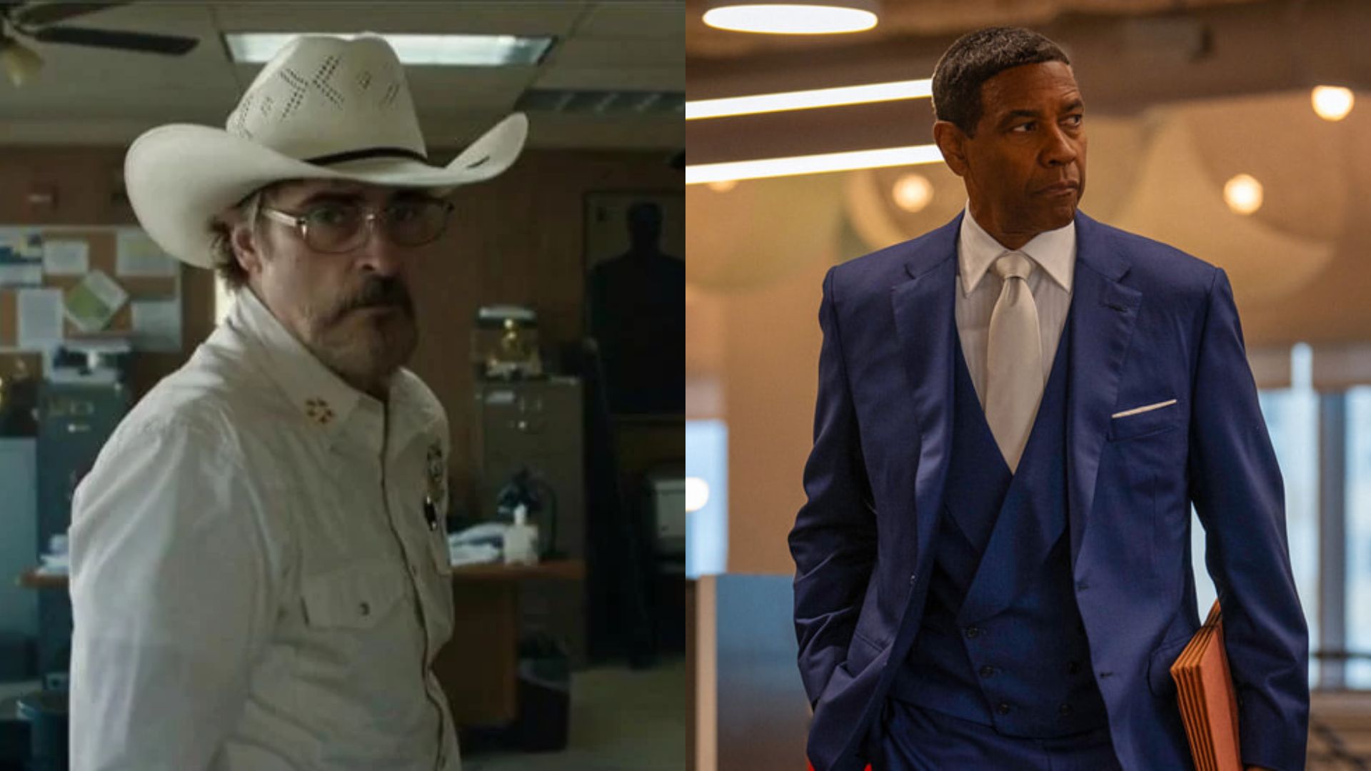 Joaquin Phoenix em Eddington e Denzel Washington em Highest 2 Lowest