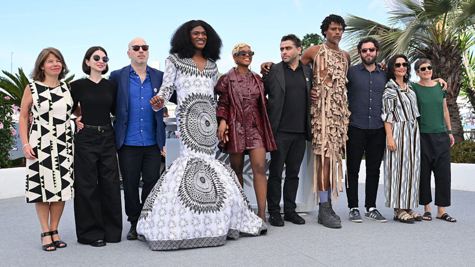 Tatiana Leite, convidada, Tiago Hespanha, Cleo Diára, Pedro Pinho, Jonathan Guilherme, Sérgio Coragem, Filipa Reis e Juliette Lepoutre