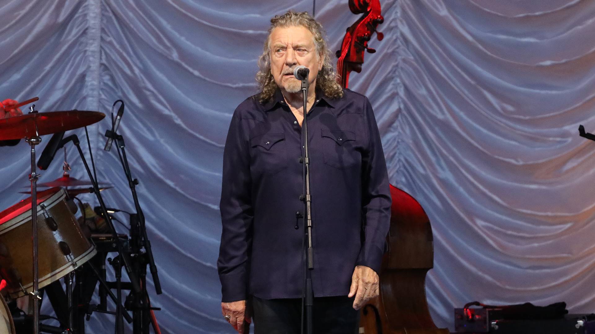 Robert Plant, vocalista do Led Zeppelin, em 2023