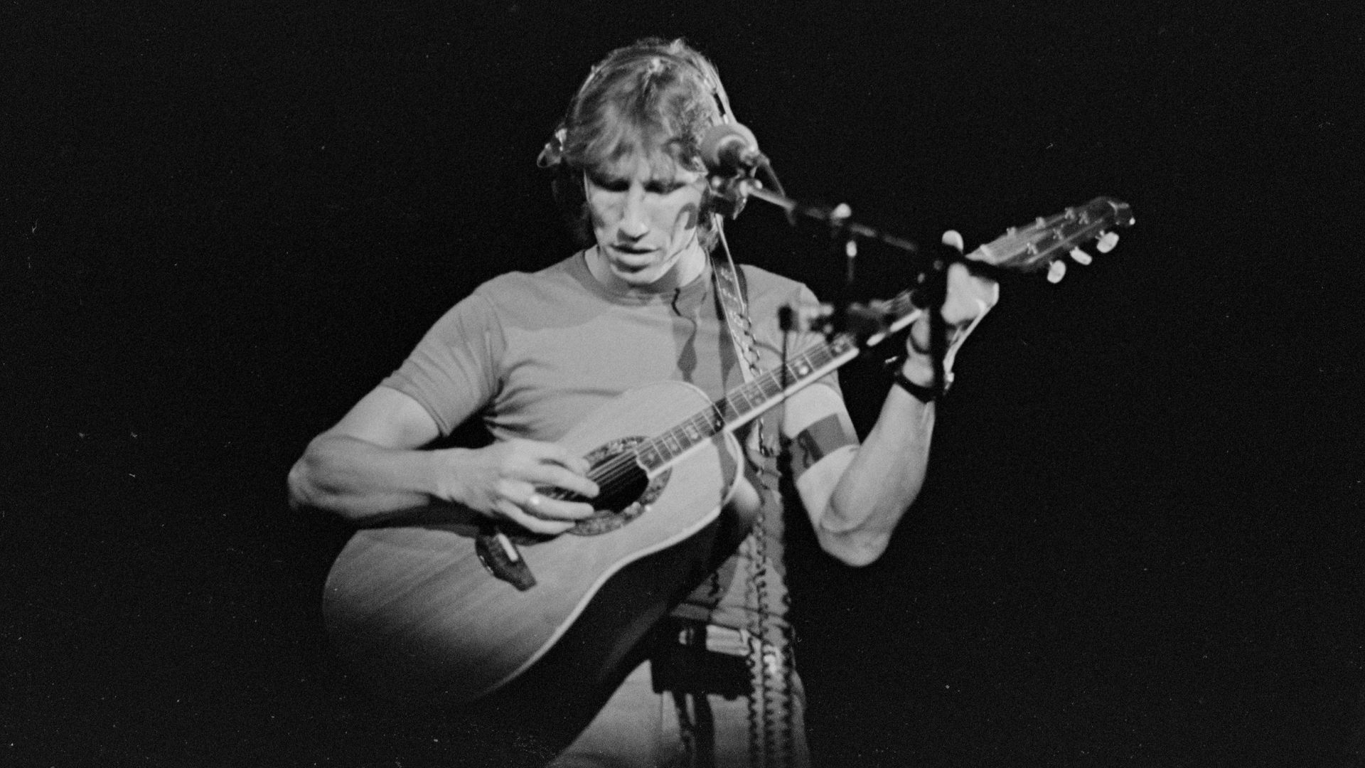 Roger Waters, do Pink Floyd, em 1977