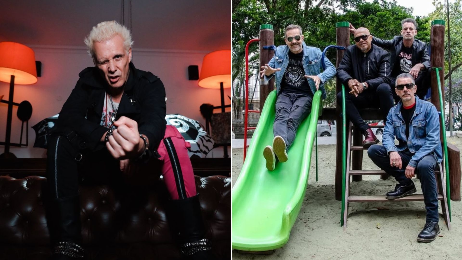 Supla e a banda Inocentes