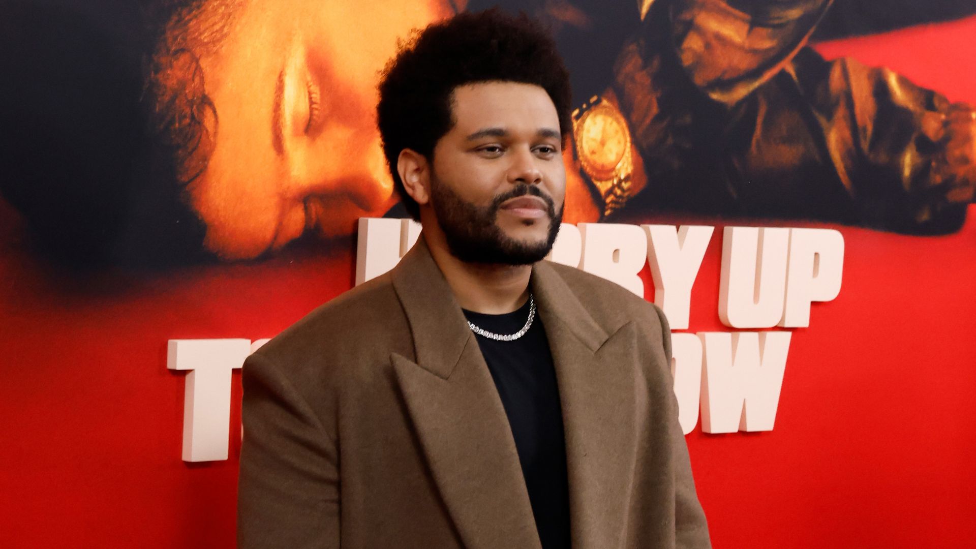 Abel Tesfaye na premiere mundial de "Hurry Up Tomorrow"