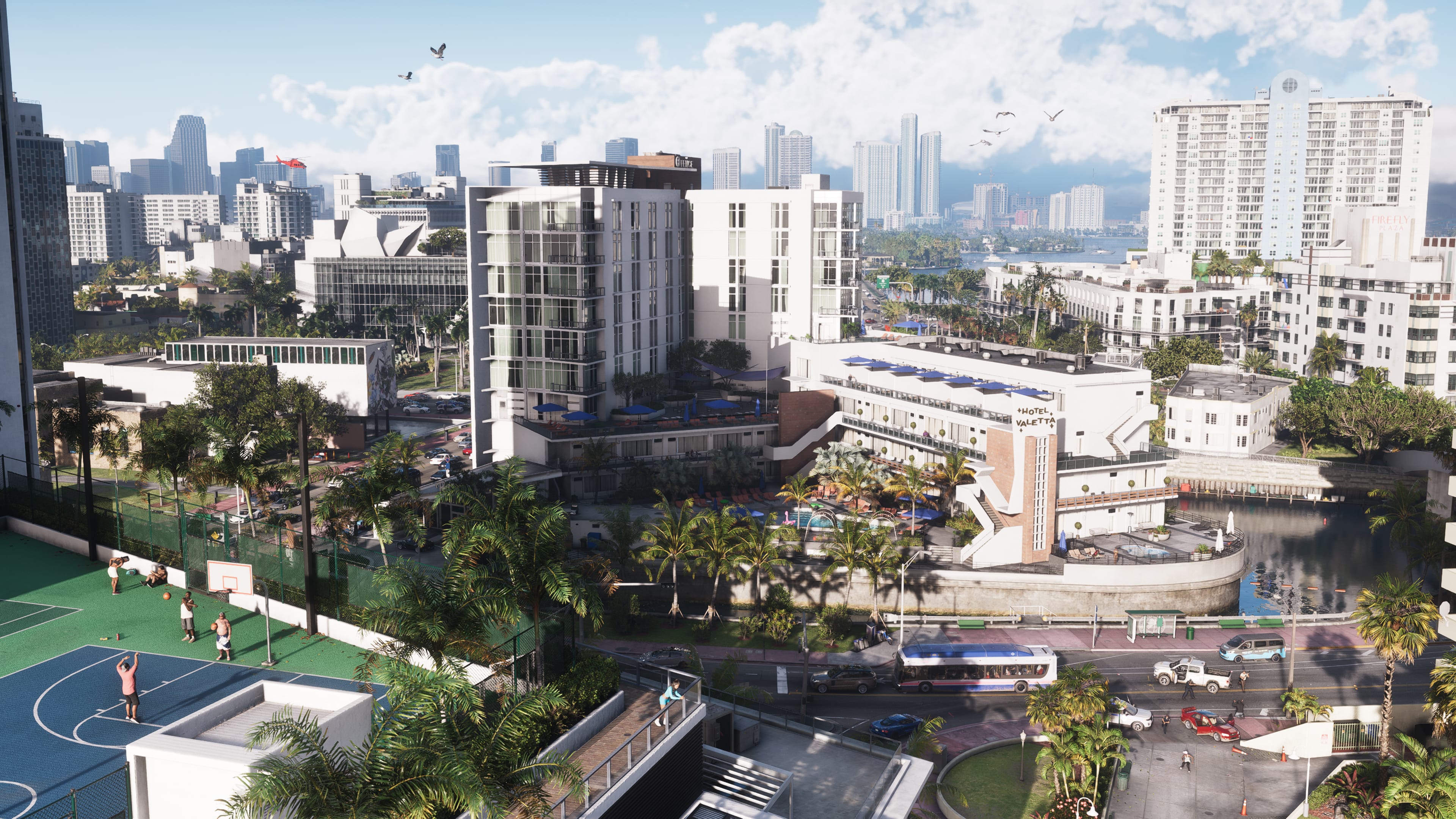 Vice City, principal cidade de GTA 6 (Foto: Divulgação/Rockstar)