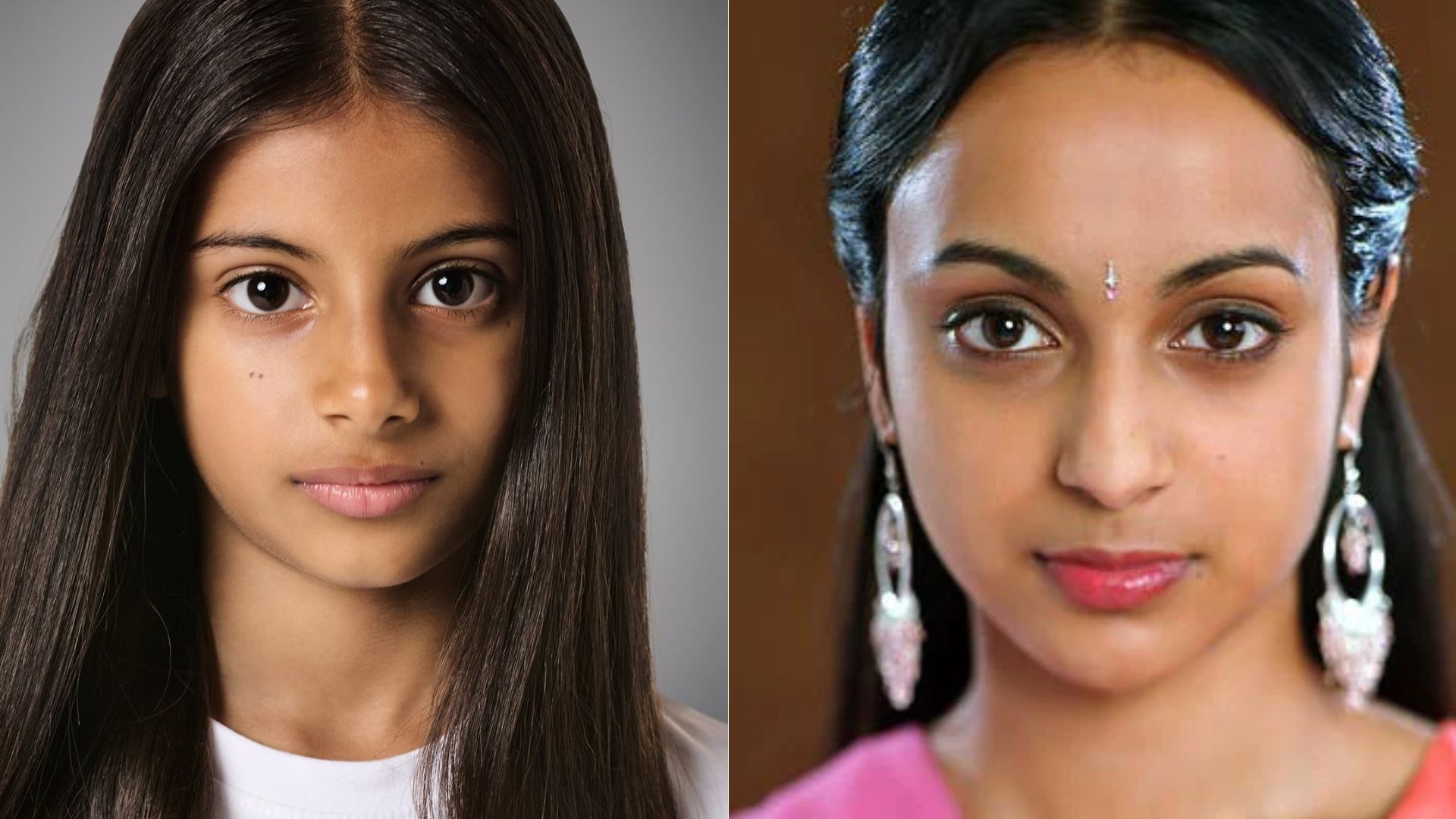 A jovem atriz Alessia Leoni foi escalada como Parvati, uma das irmãs Patil, na série de Harry Potter (Fotos: Divulgação)