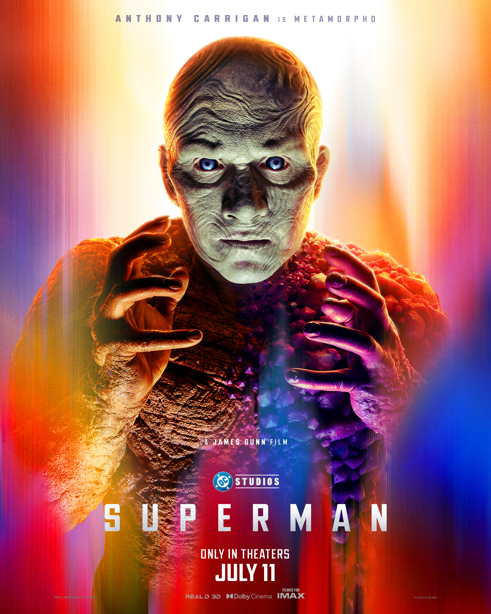 Anthony Carrigan (Barry) como Metamorfo em Superman (Foto: Divulgação/Warner Bros. Pictures)