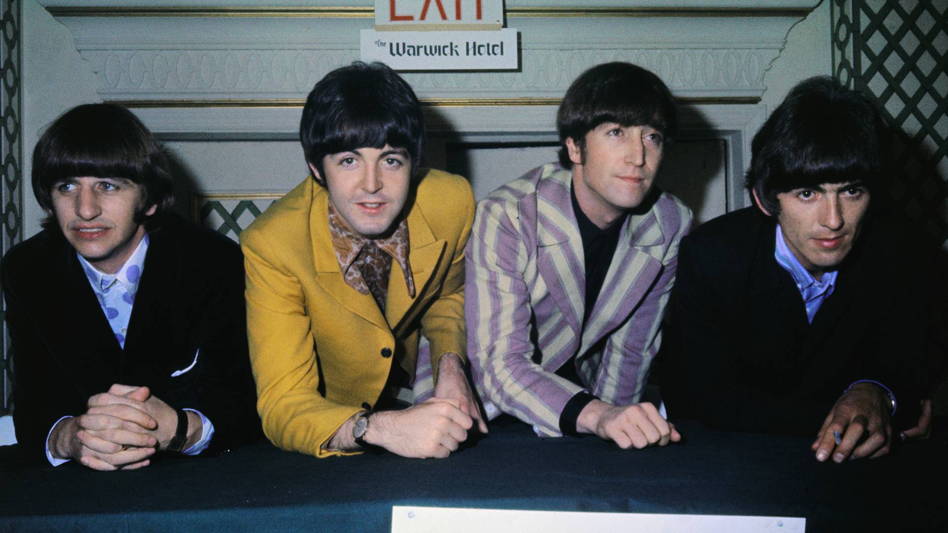 Beatles (E-D): Ringo Starr, Paul McCartney, John Lennon, George Harrison