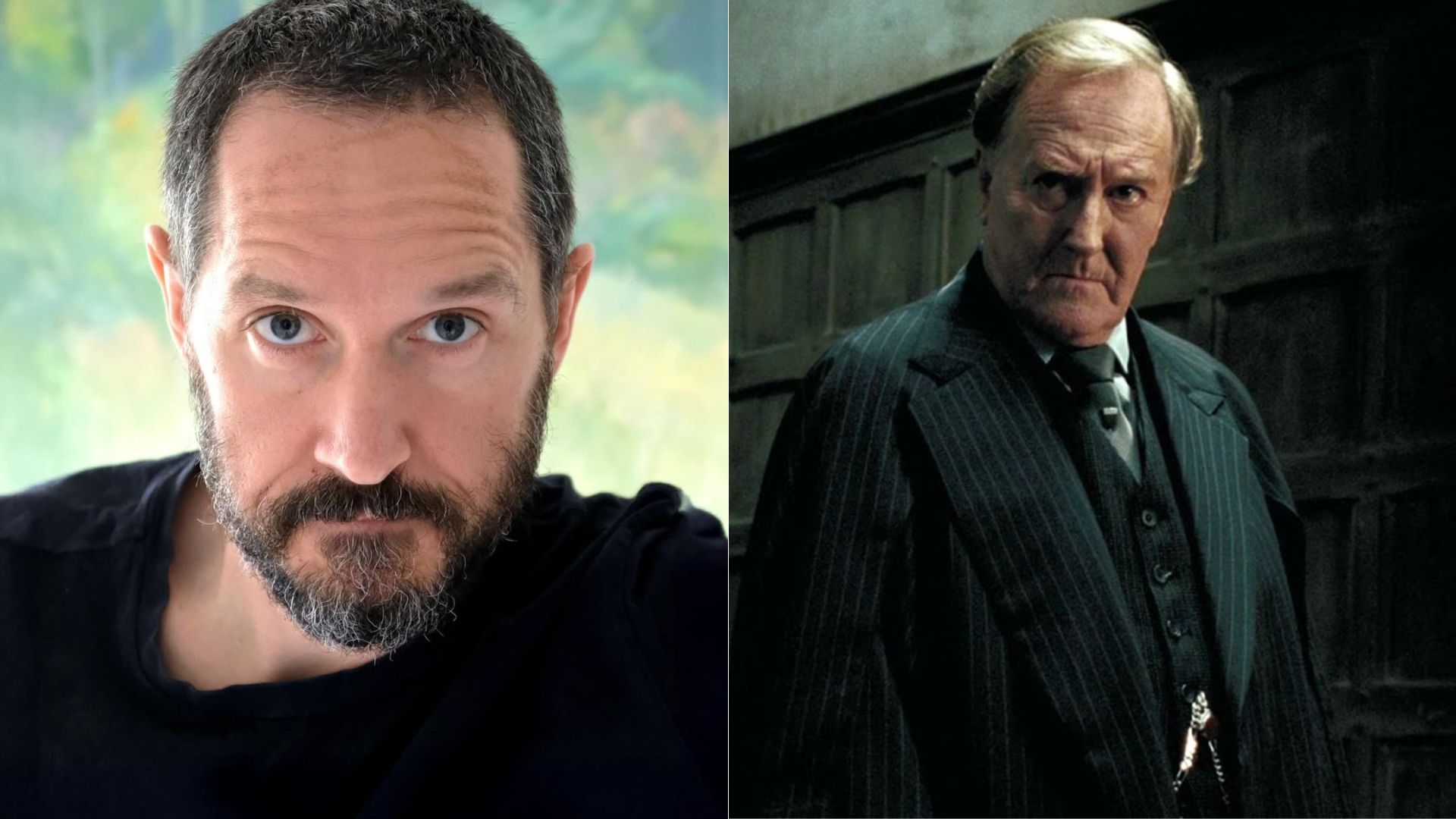 Bertie Carvel (The Crown) foi escalado como o Ministro da Magia Cornélio Fudge na série de Harry Potter (Fotos: Divulgação)