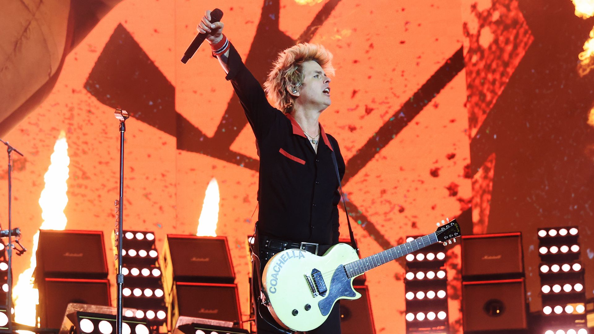 Billie Joe Armstrong, do Green Day, em 2025